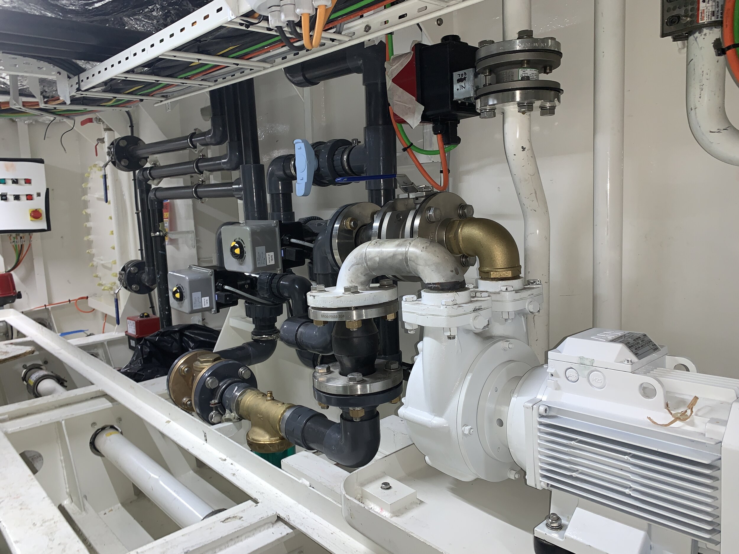 Pool systems installation