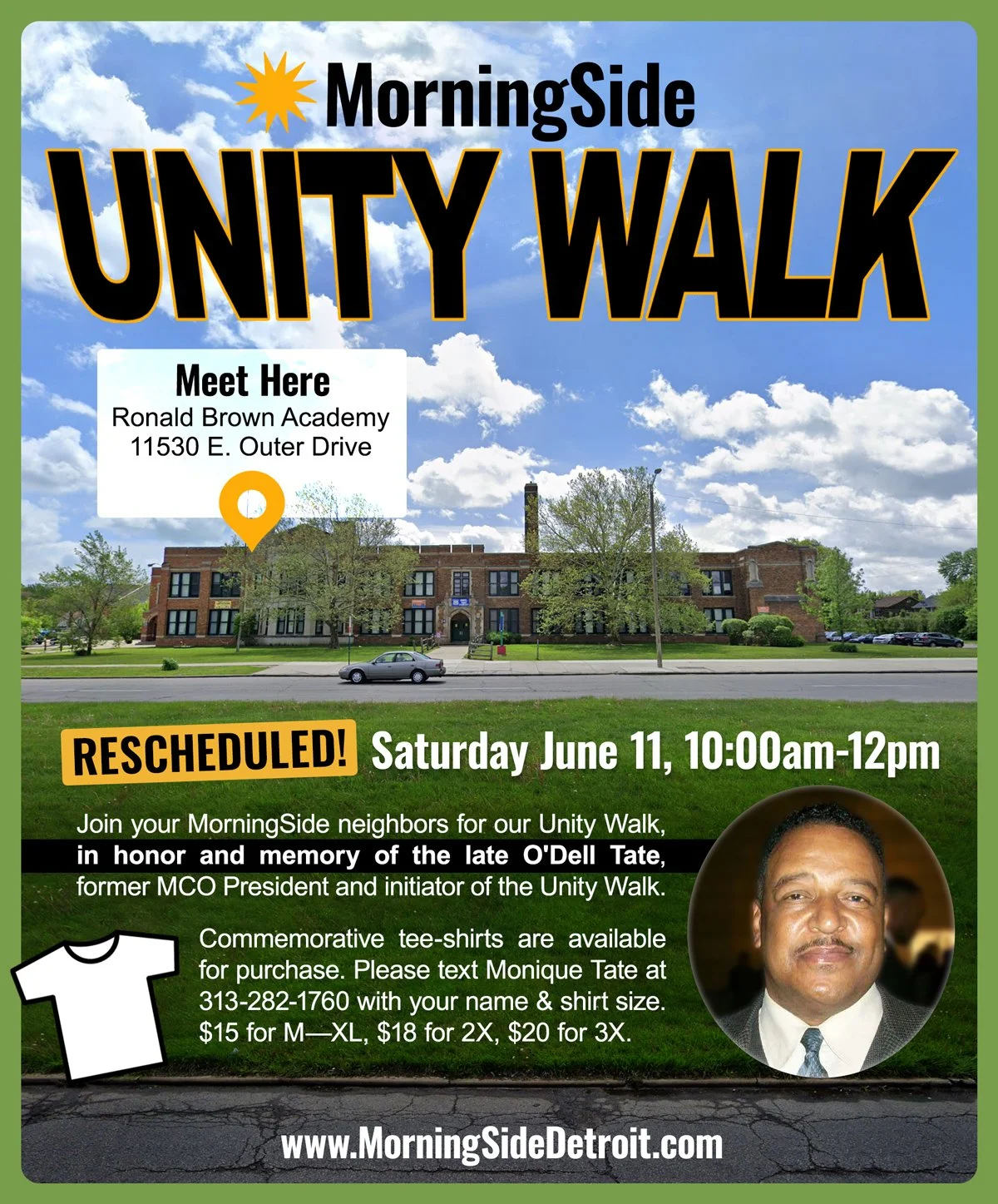 Unity Walk this Saturday (6/11) at 10:00am