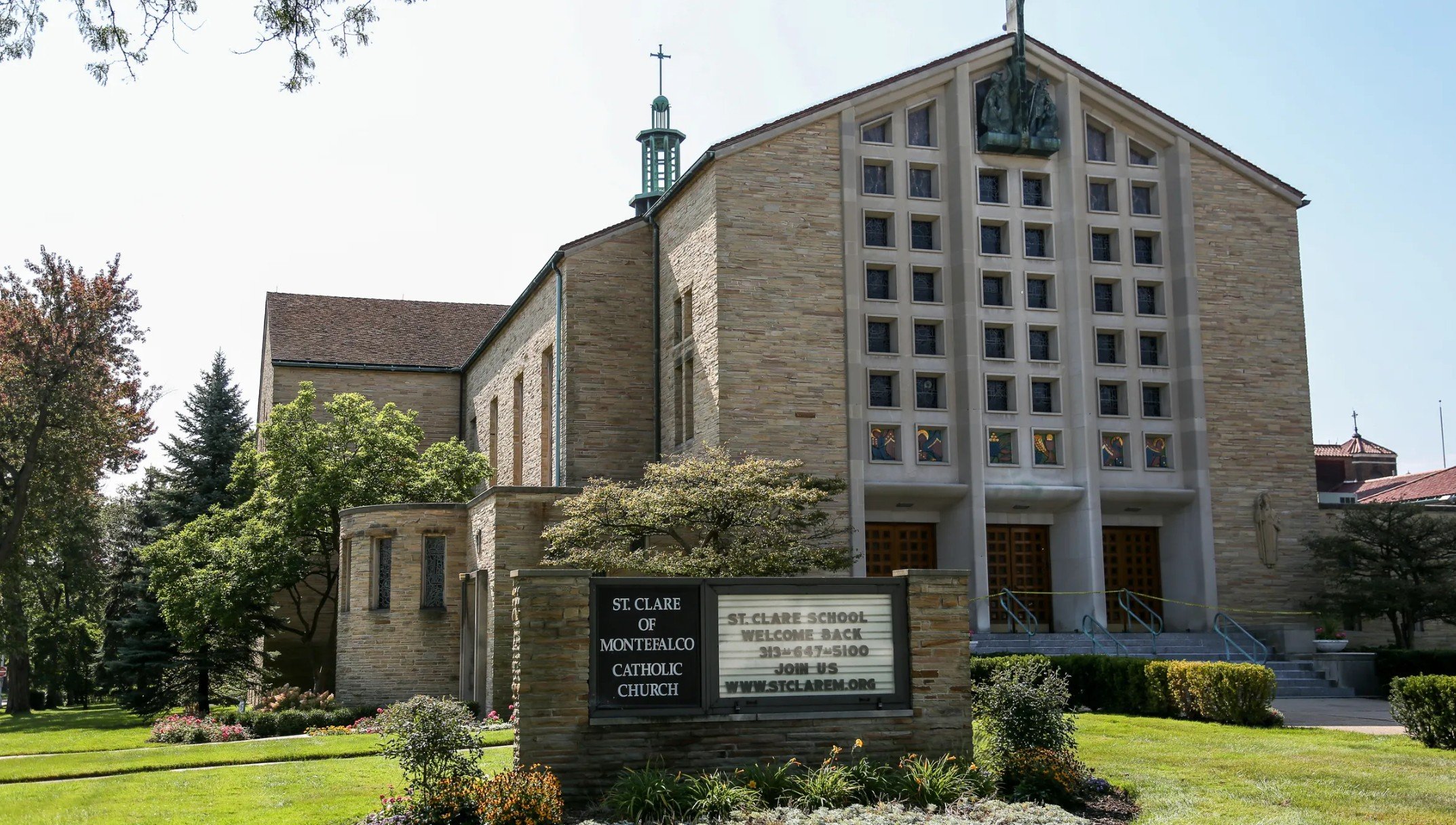 St. Clare Of Montefalco Catholic School Students Celebrate Work, Play, And Christmas