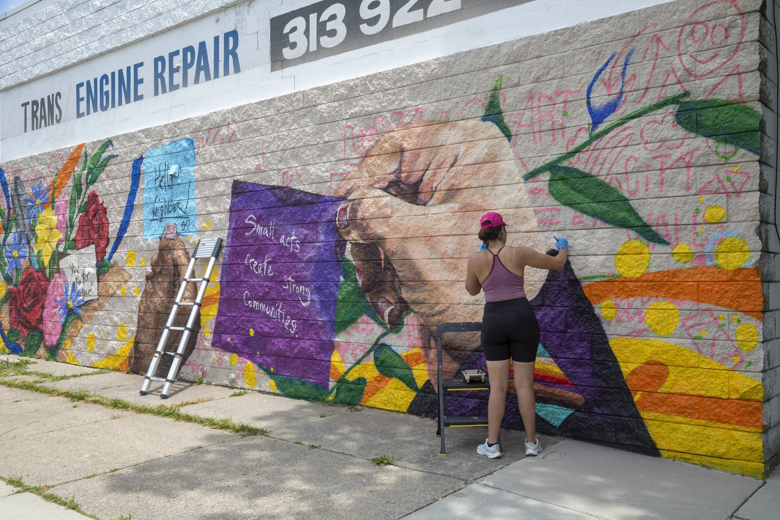 New Mural Brightens Up E. Warren
