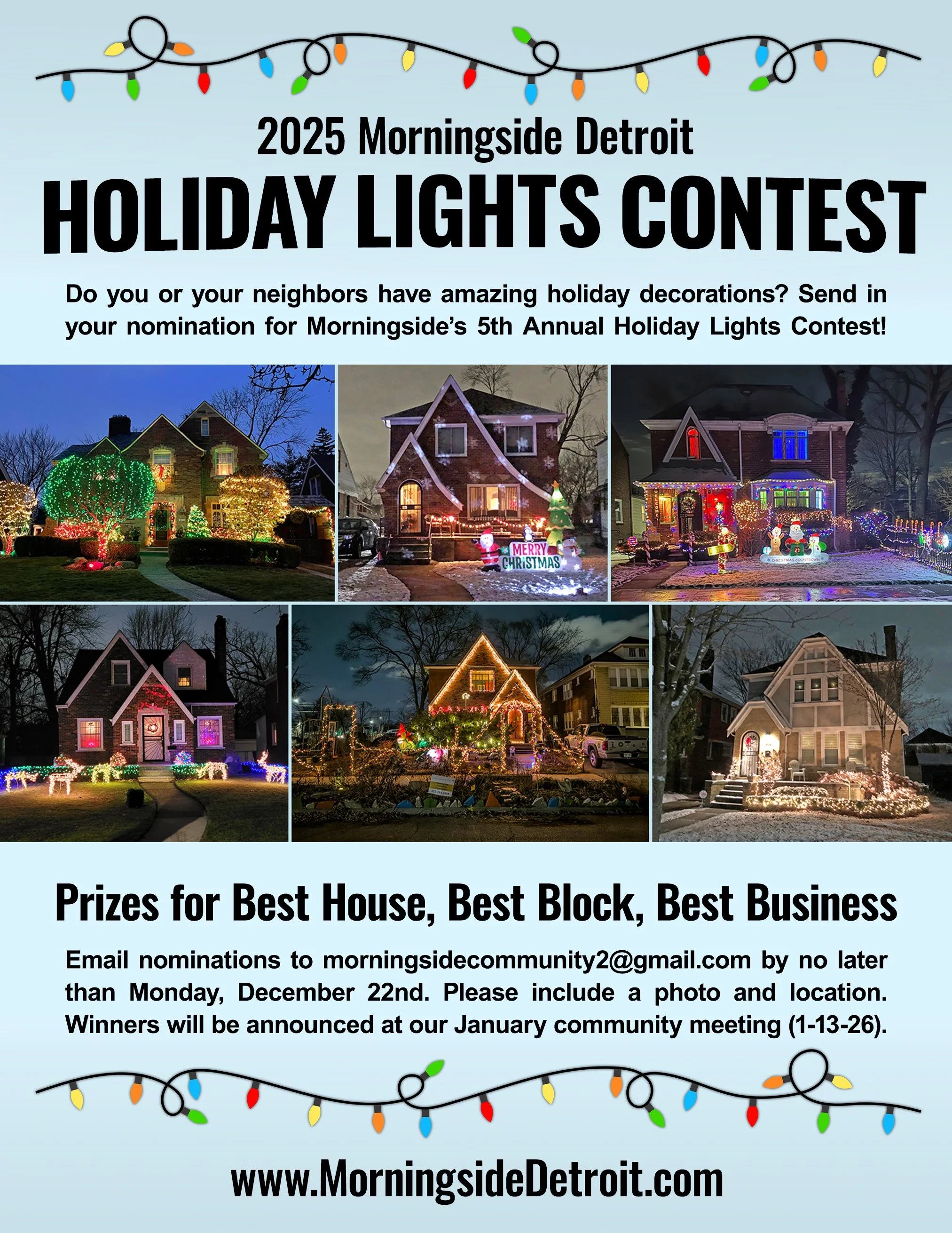 Get Ready to Shine! Morningside's Annual Holiday Lights Contest Returns