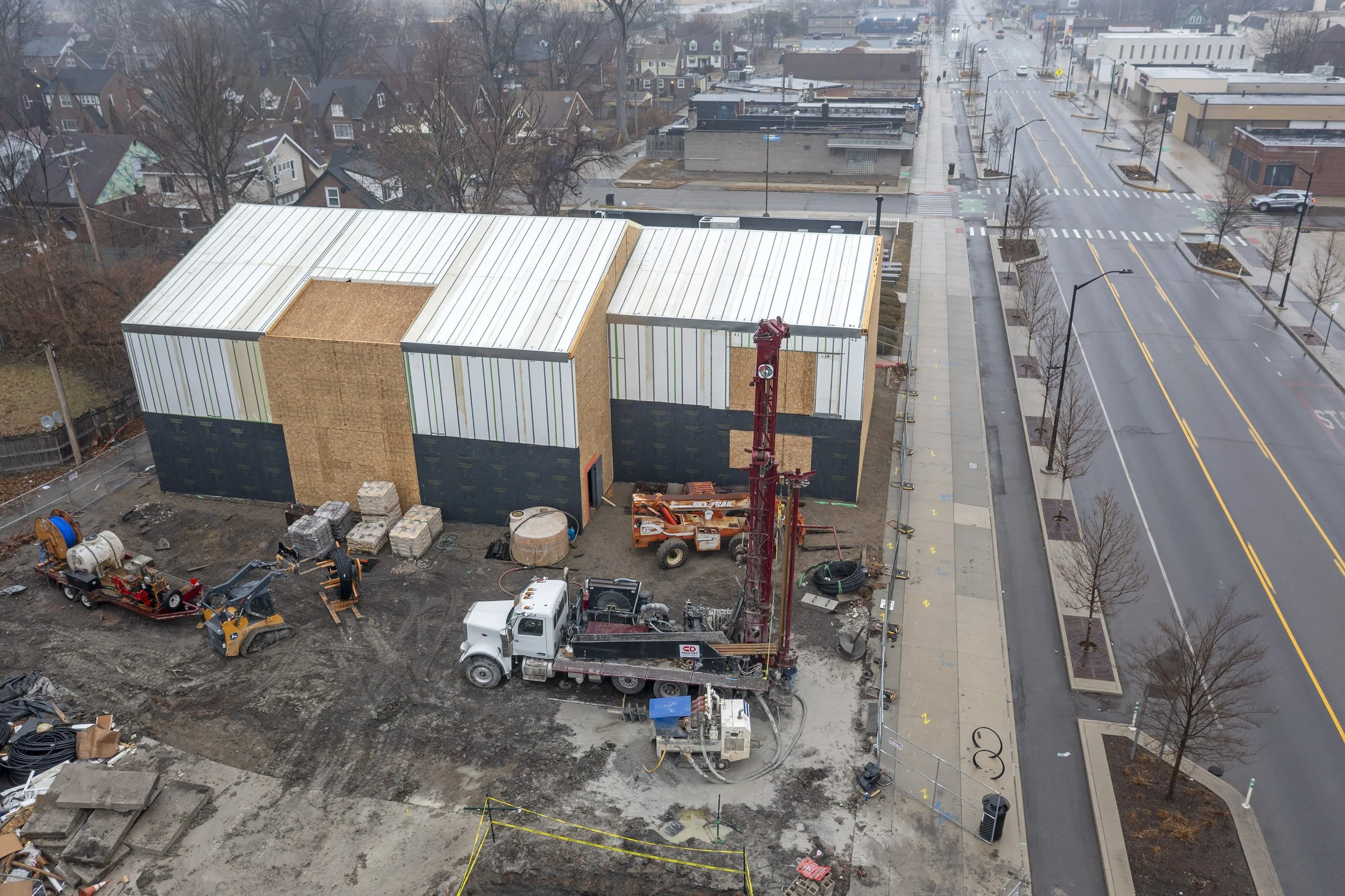 Big Geothermal Project on Warren Avenue