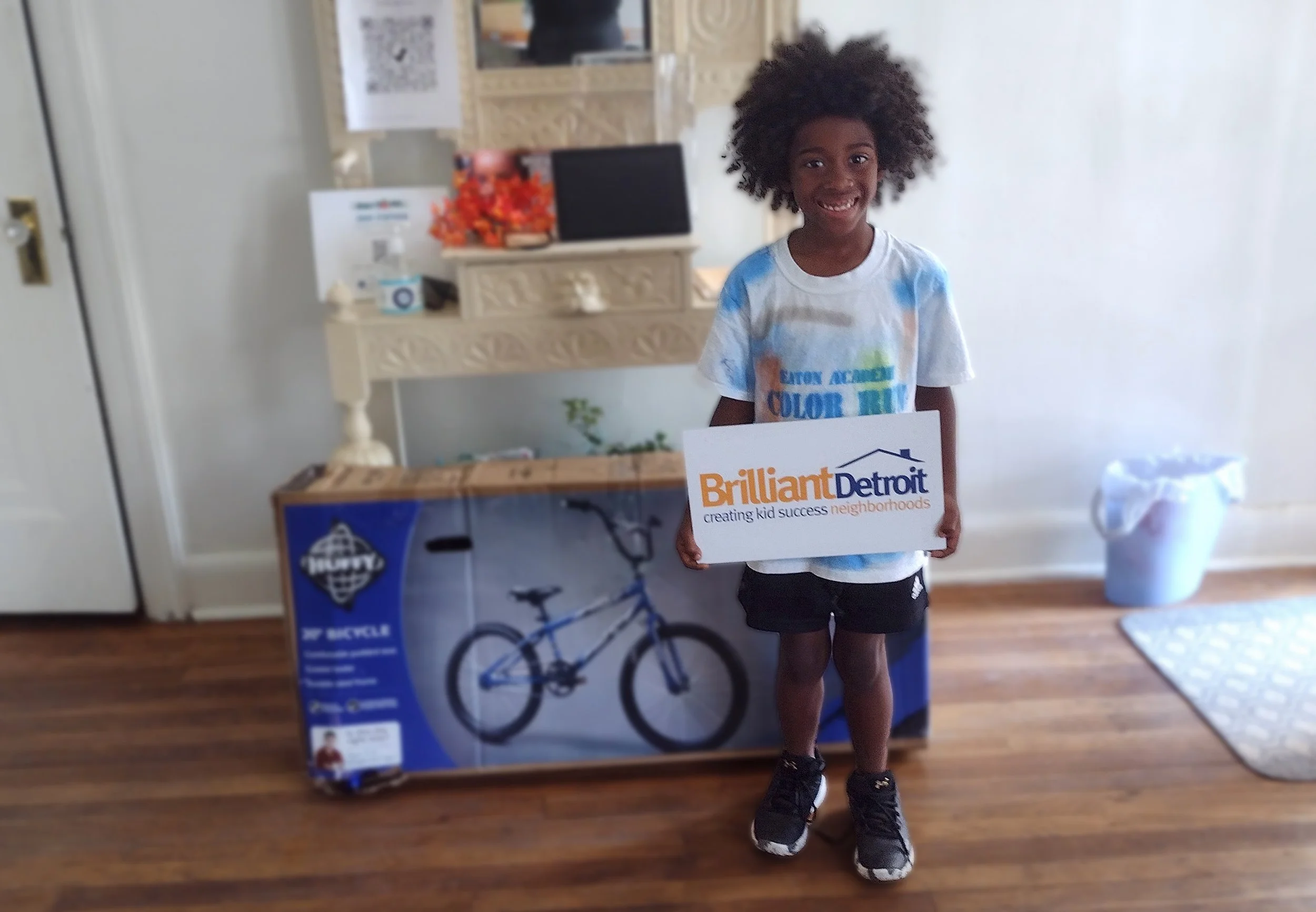 Bike Giveaway Recipient: BJ Johnson