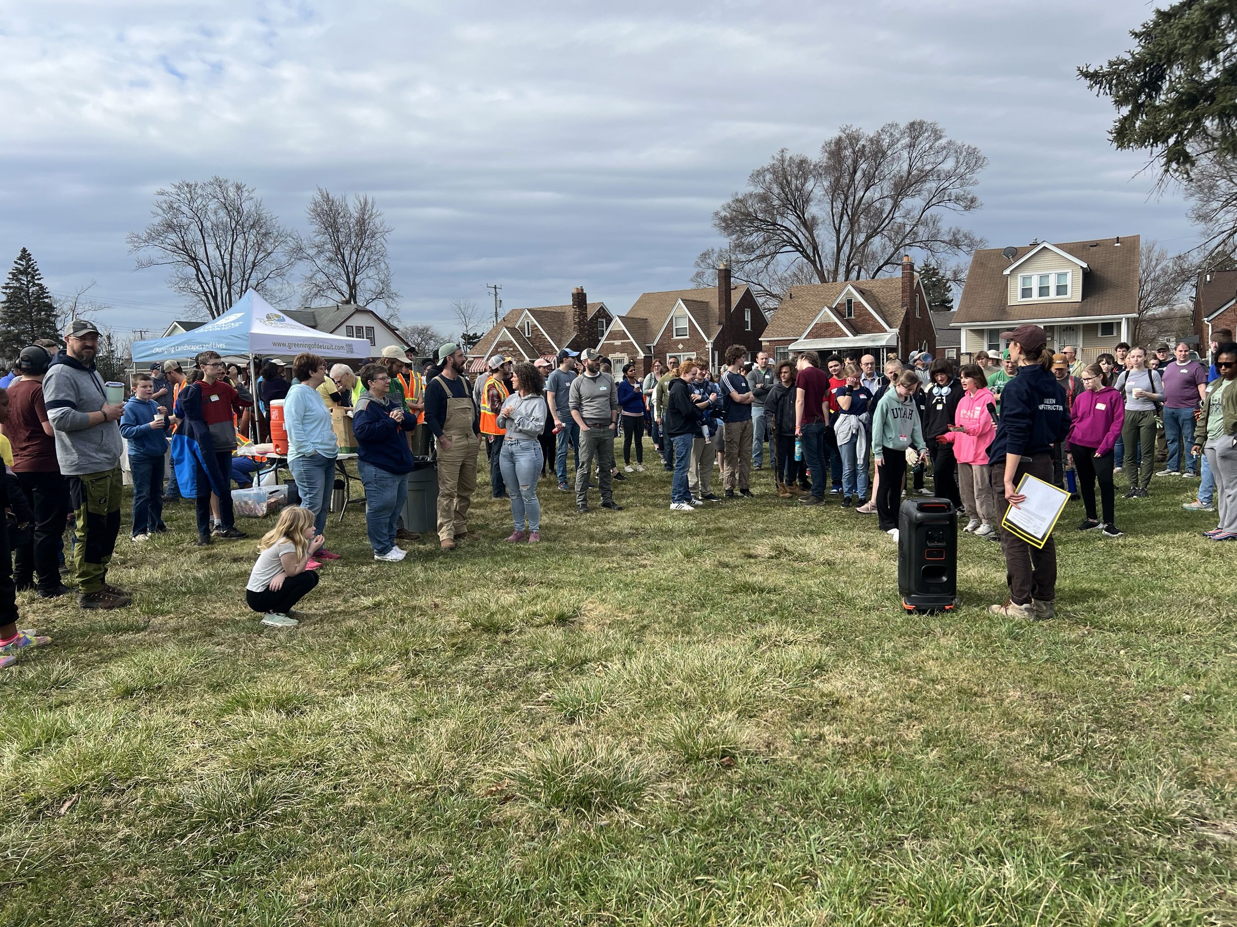 Northwest Morningside Tree Planting a Success!