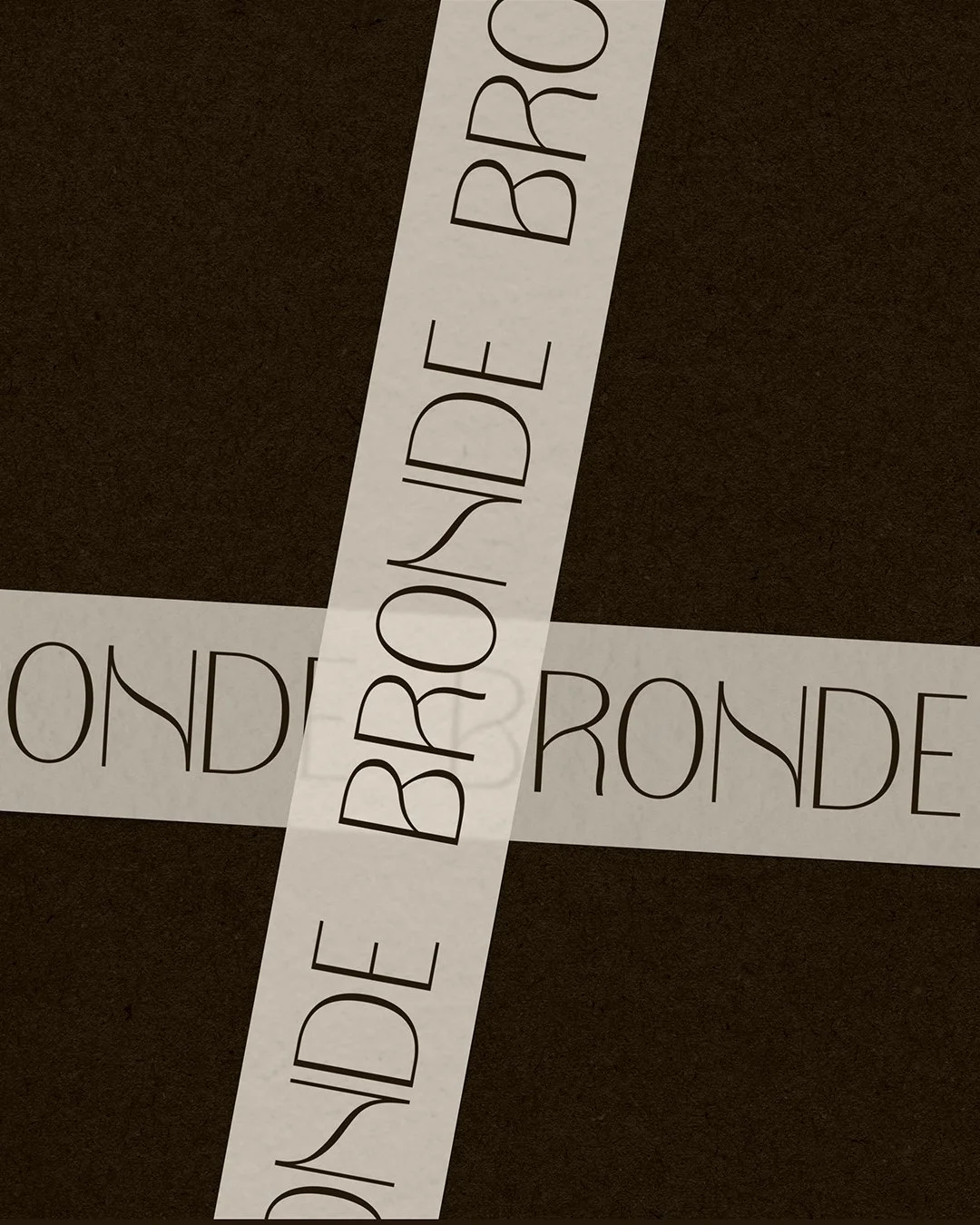 Pouta Creative - Brändisuunnittelu - Bronde - Kauneudenhoito
