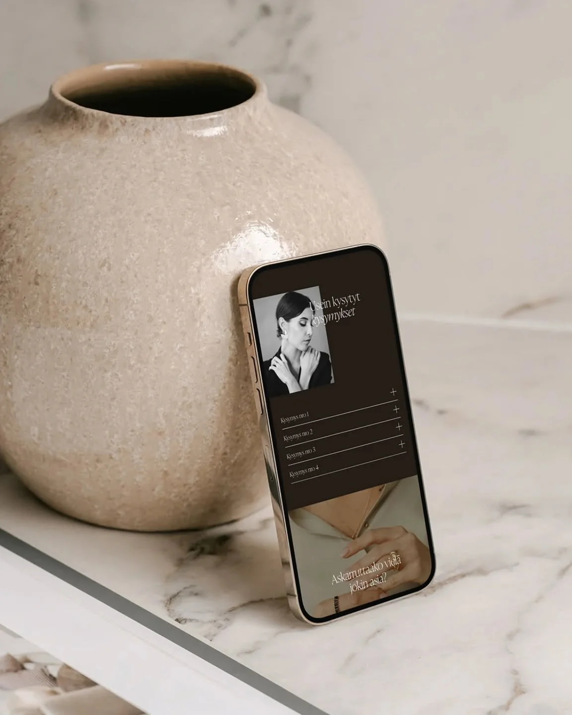 Elegantti nettisivupohja valokuvaajalle 📸

Kun hankit yrityksellesi t&auml;m&auml;n nettisivupohjan 👇🏼

🛠 sinun ei tarvitse huolehtia siit&auml; millainen rakenne sivuillesi tulisi luoda

🖼 kuvaustyylisi nousee keski&ouml;&ouml;n ja houkuttelee 