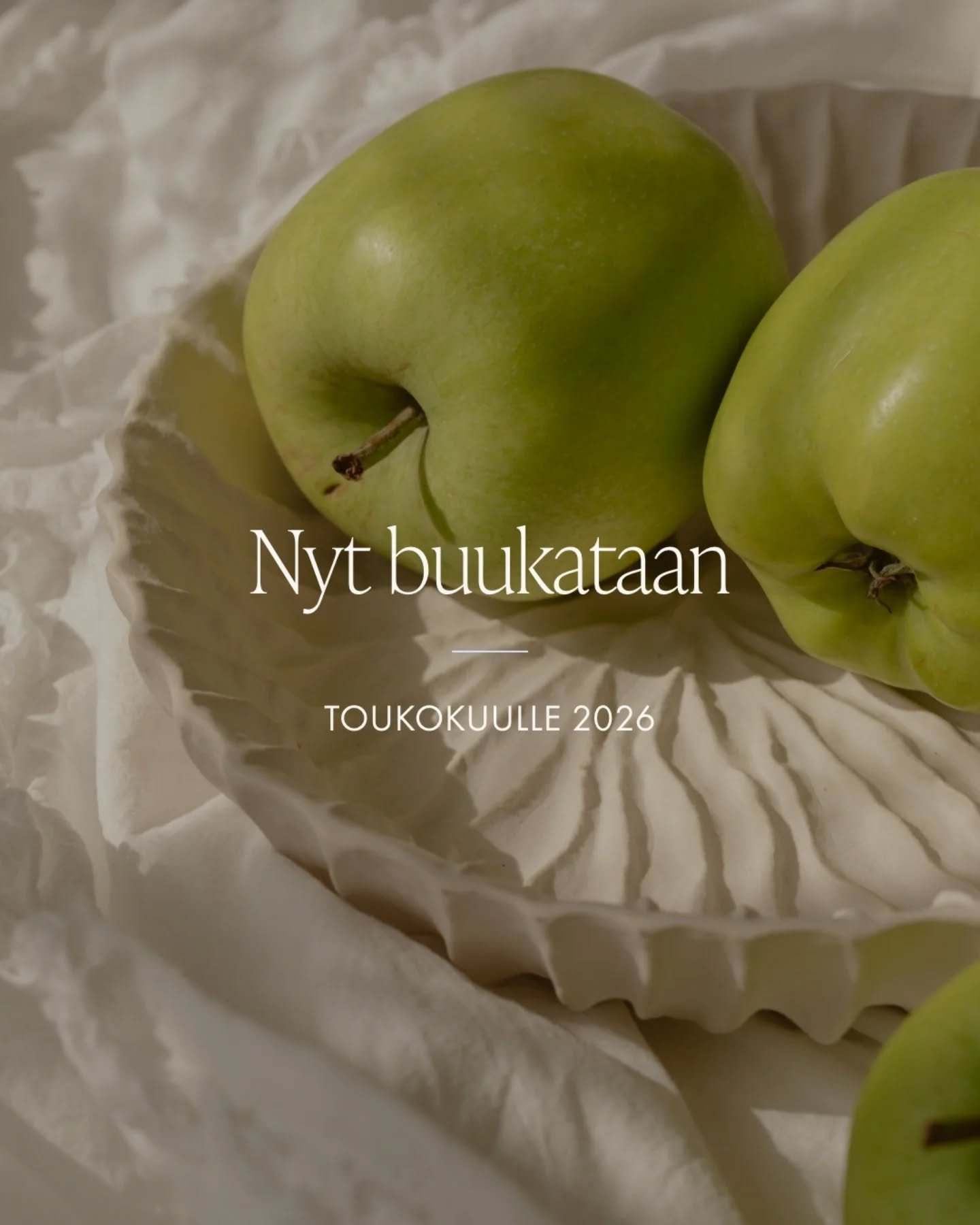 T O U K O K U U  2 0 2 6 // Ikionnellinen projekteista, jotka valtaavat huhtikuuni. T&auml;ll&auml; hetkell&auml; varauskirjat uusia asiakkaita varten ovat siis auki toukokuun kohdalta.

Buukkaa haaveilemasi br&auml;ndi- tai websuunnitteluprojekti ka