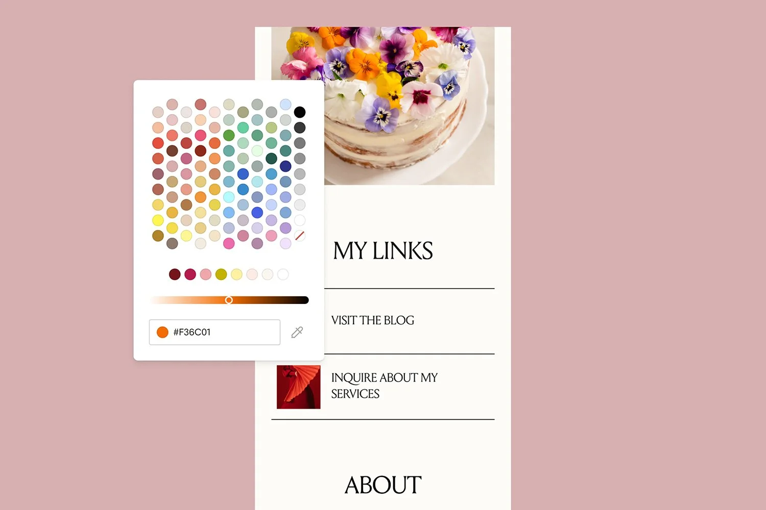 Flodeskin oma linkkipuu