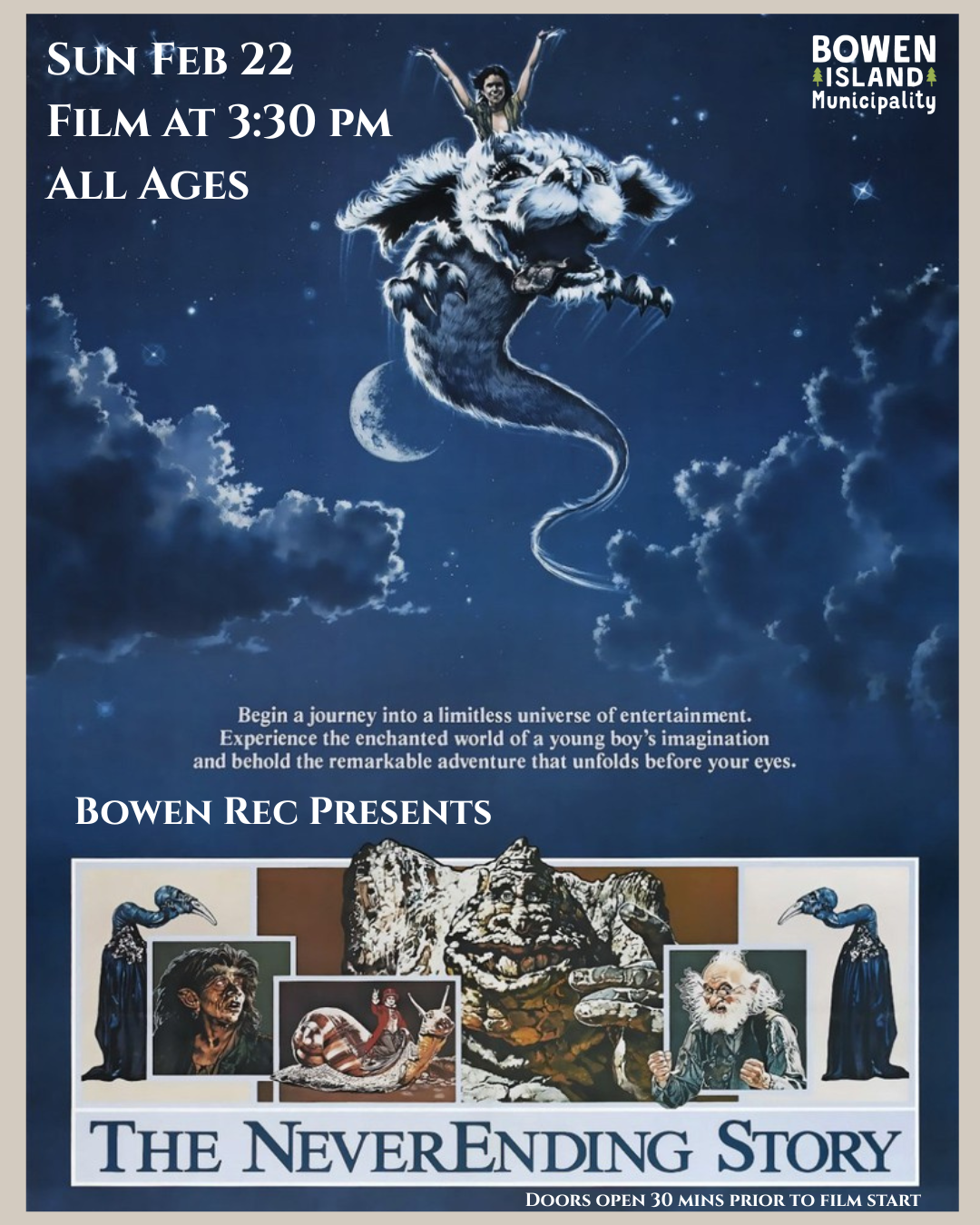 THE NEVERENDING STORY (ALL AGES)