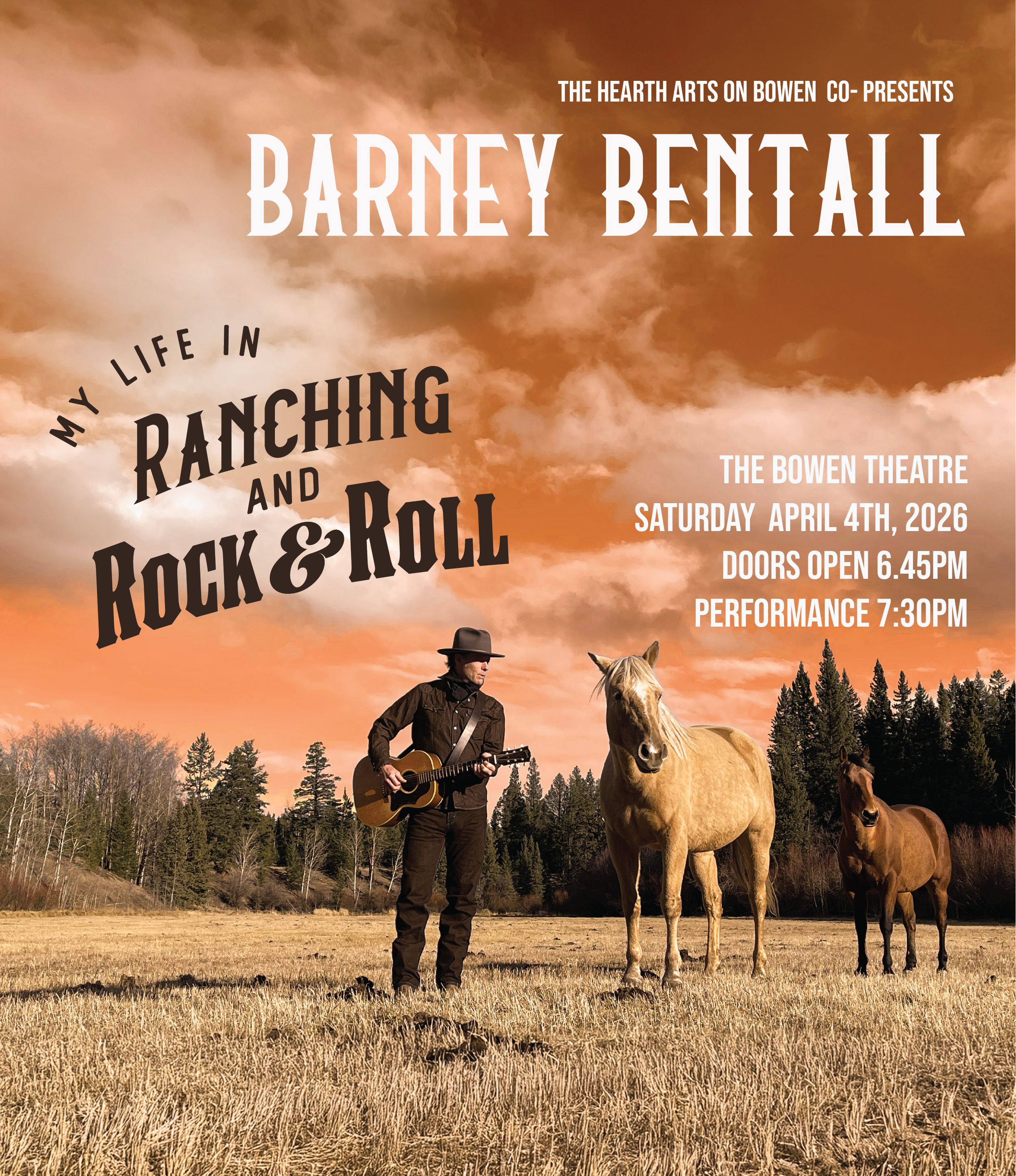 BARNEY BENTALL- MY LIFE IN RANCHING AND ROCK’N’ROLL