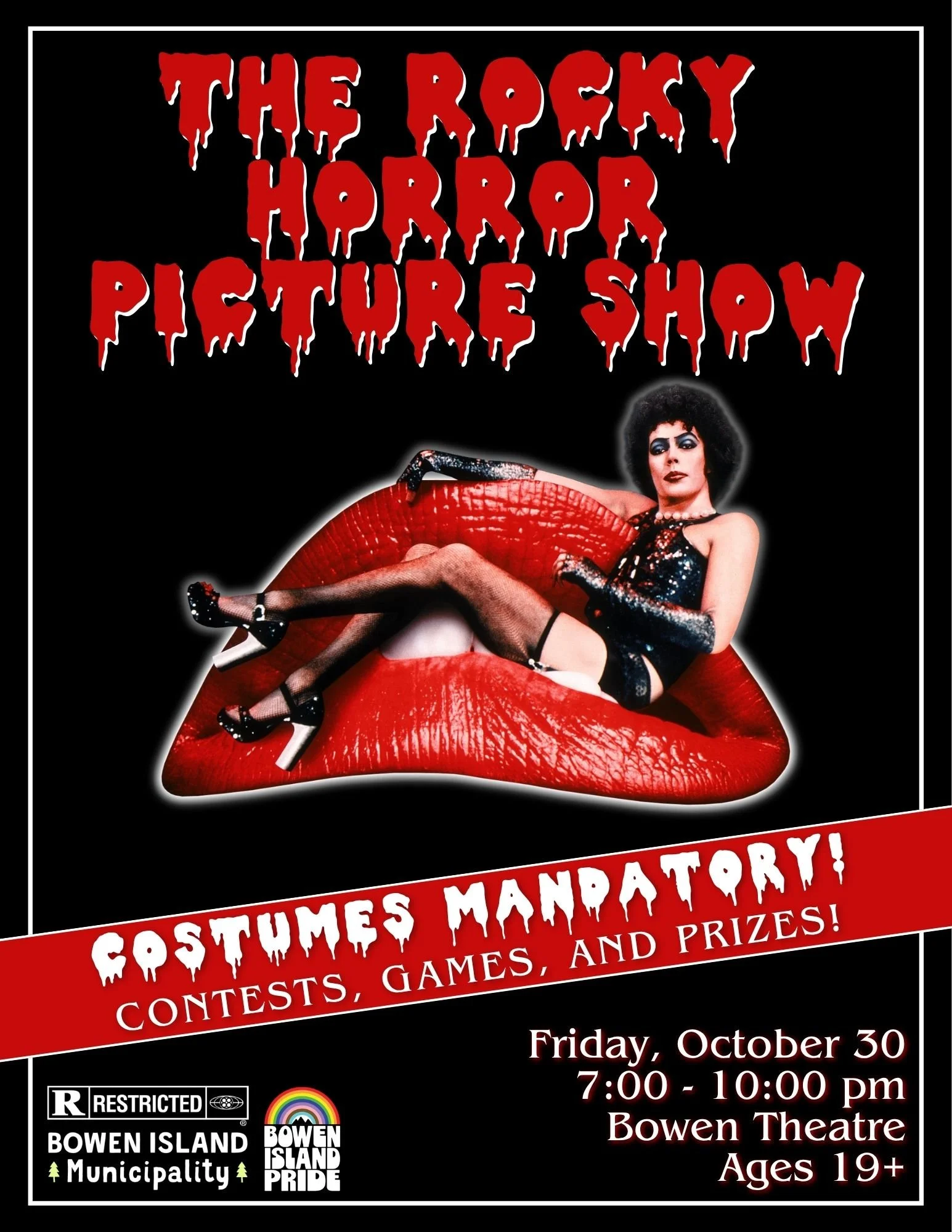 The Rocky Horror Picture Show (Ages 19 +)
