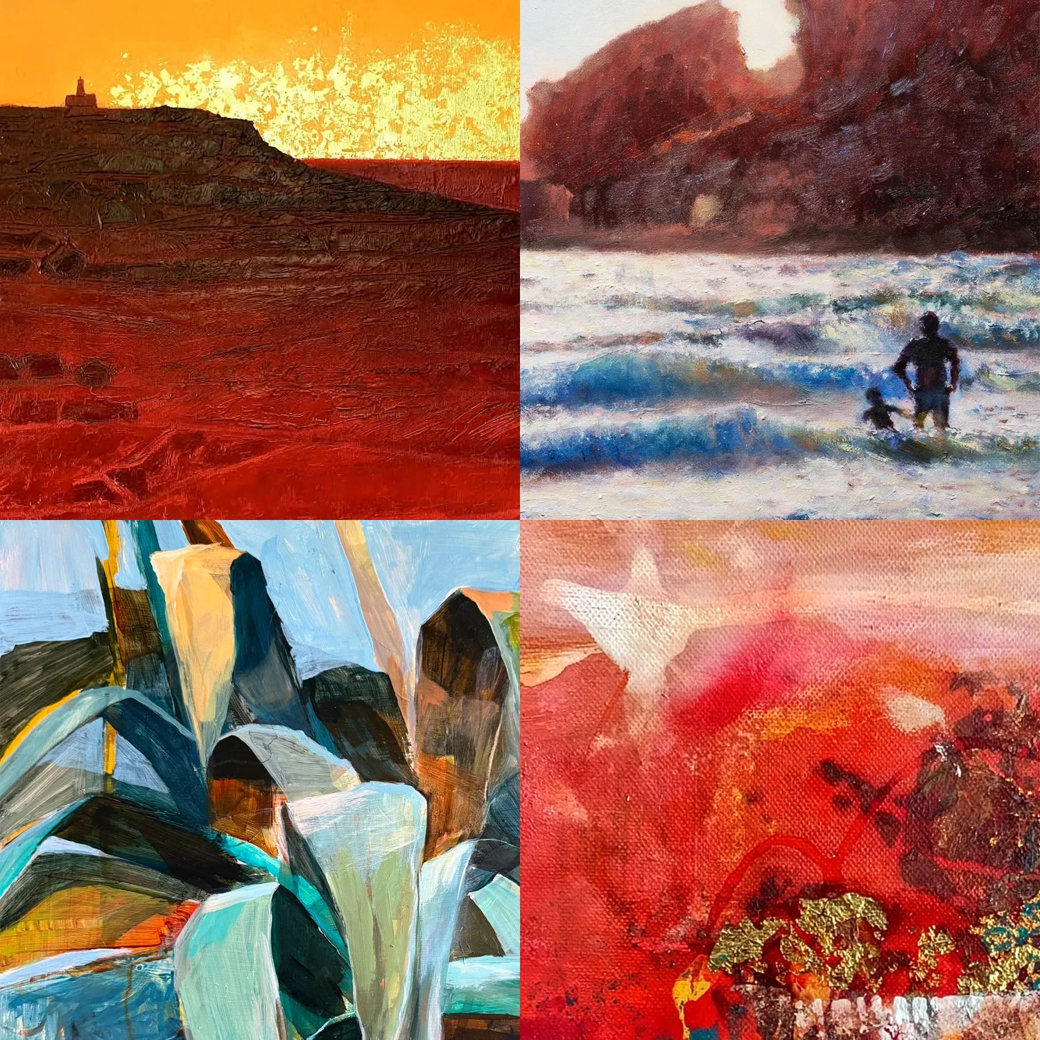 Summer selection - new paintings at Allura Art