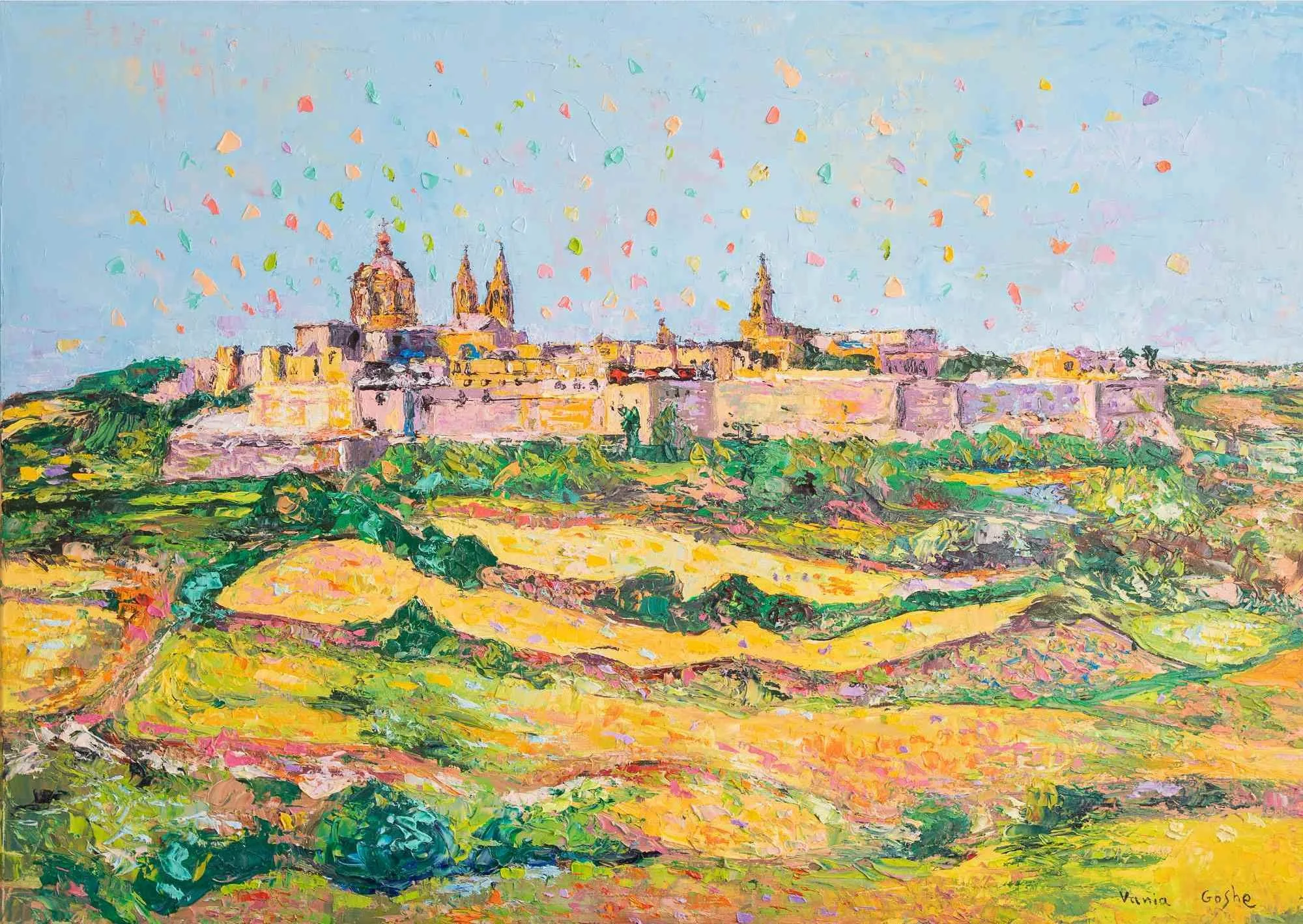 Celebrations in Mdina by vania Goshe