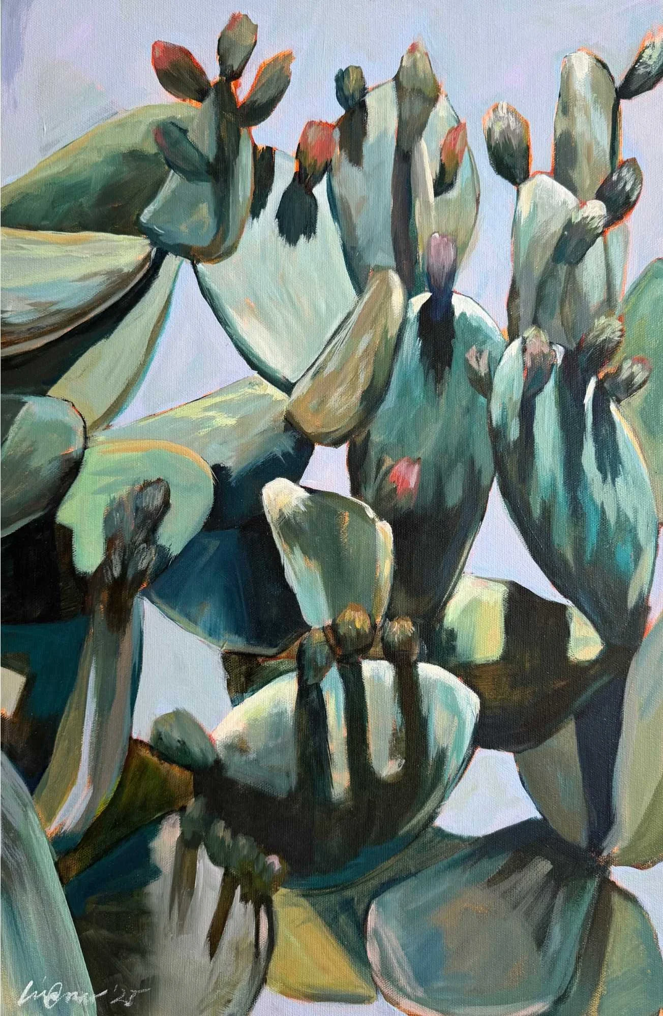 We'll walk to the Tower at Dusk by Lisa Cassar