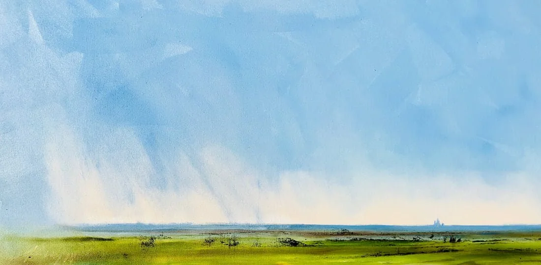 21 - First Light, Siggiewi Fields - oils on canvas, 80 x 30cms, plein air.jpg
