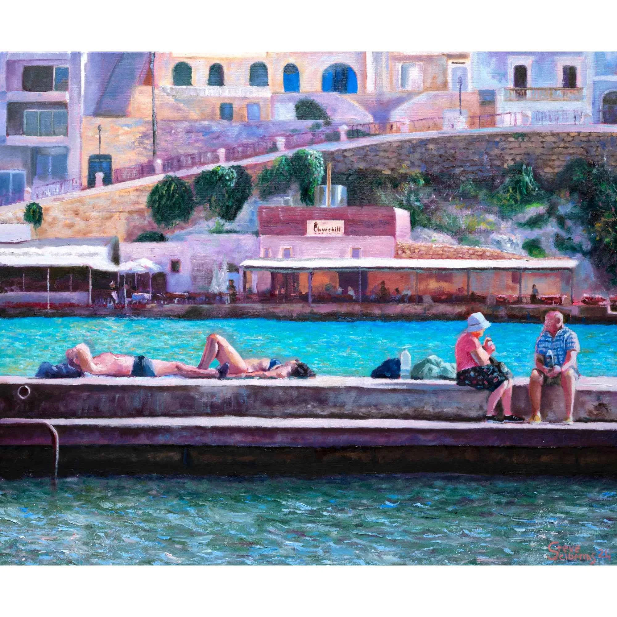 Summer Stillness (Xlendi Bay)