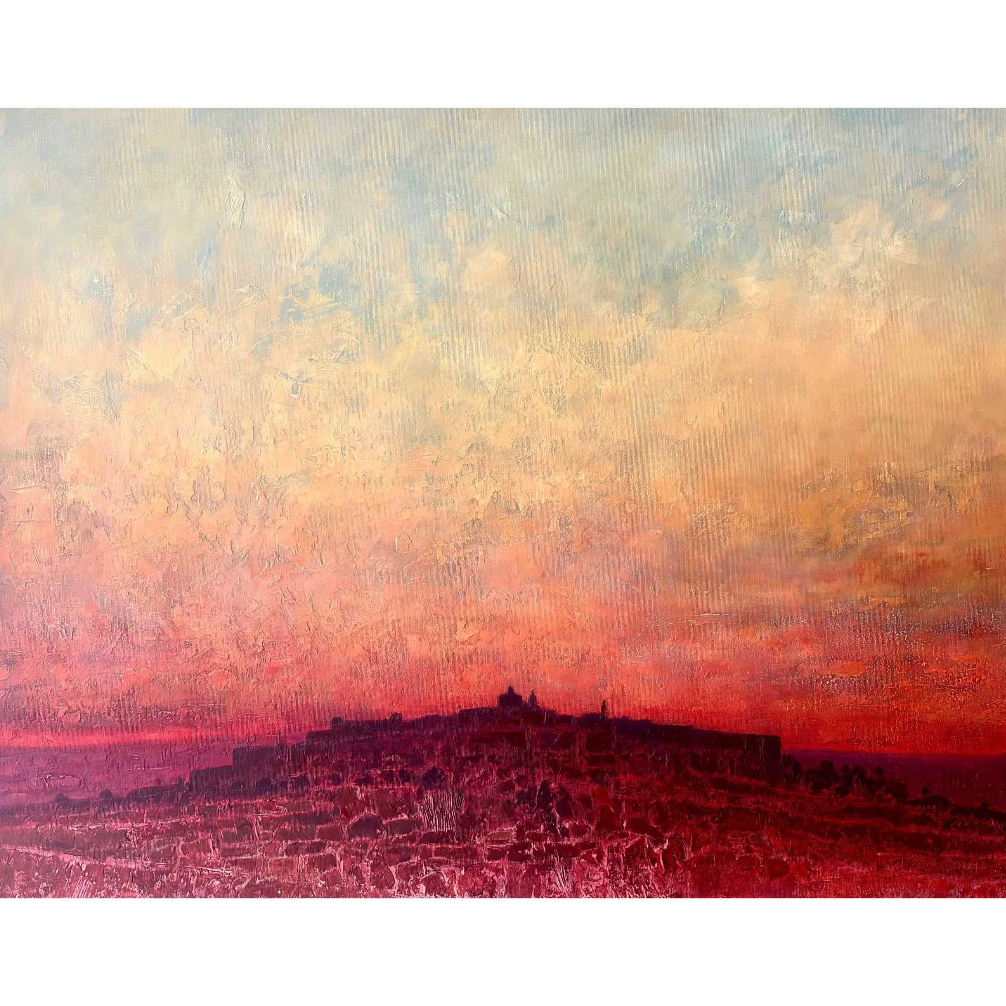 Dusk over Mdina