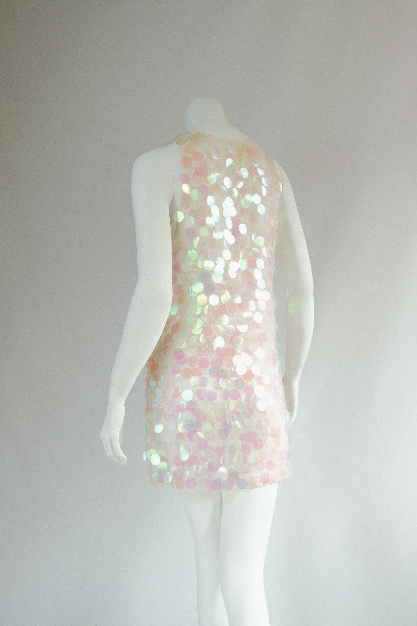 Vintage y2K Miu Miu Sequined Mini shift Disco Dress