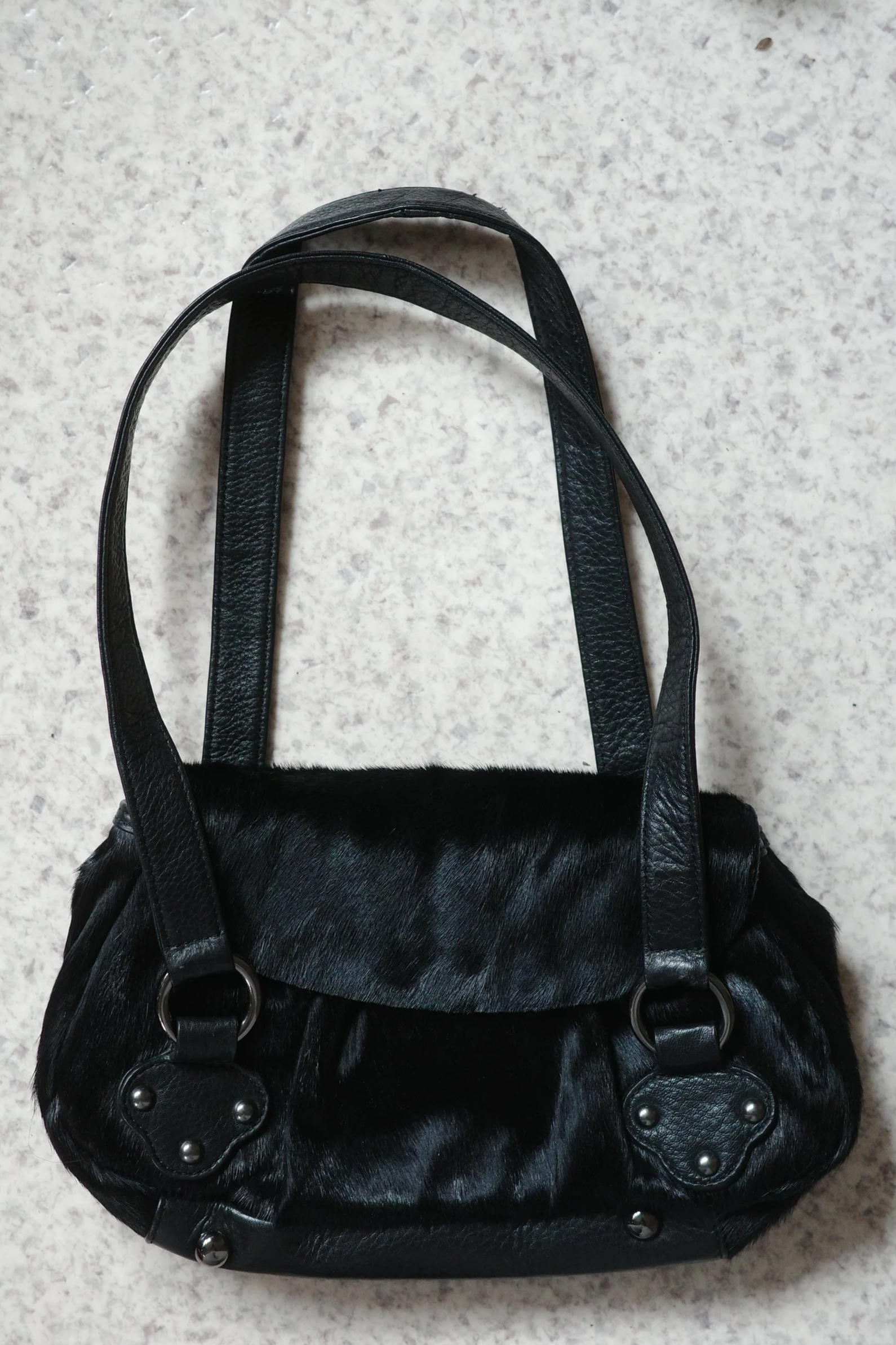 1990s Christian Lacroix Pony Hair Bag (WOW!)