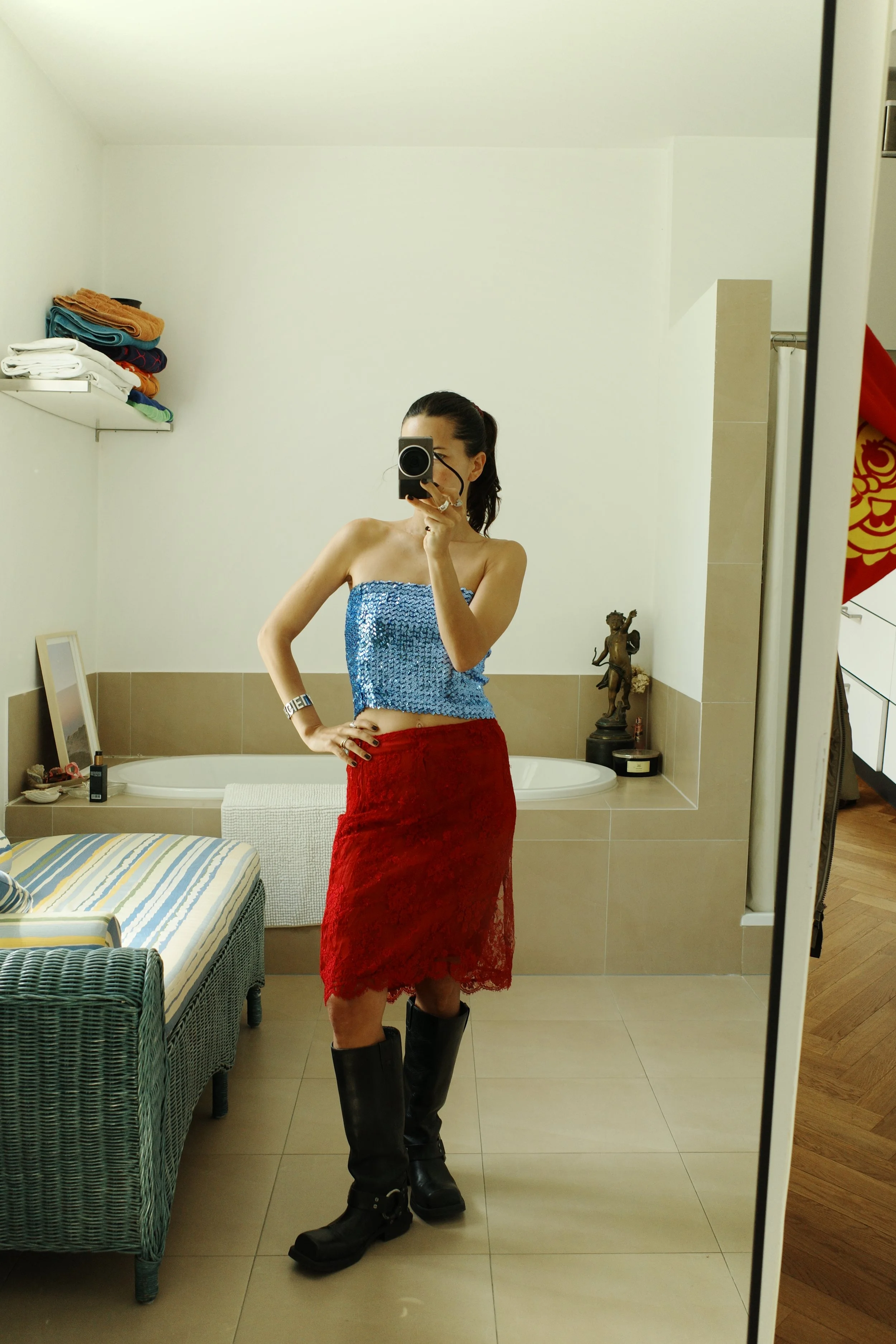 Vintage Anna Molinari Lace Skirt – XS S — Ramona's Archives