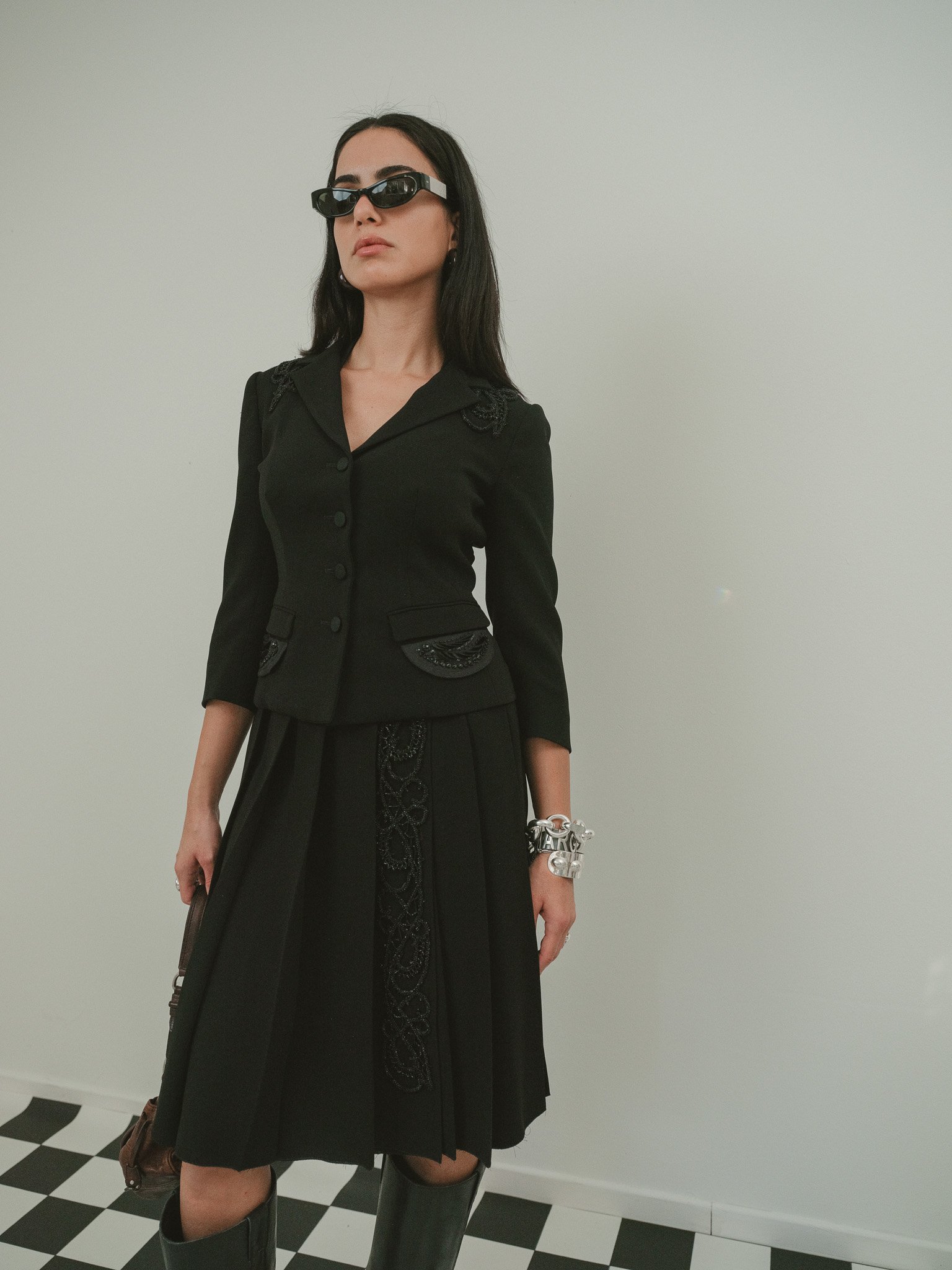 Prada Kilt Beaded Dream