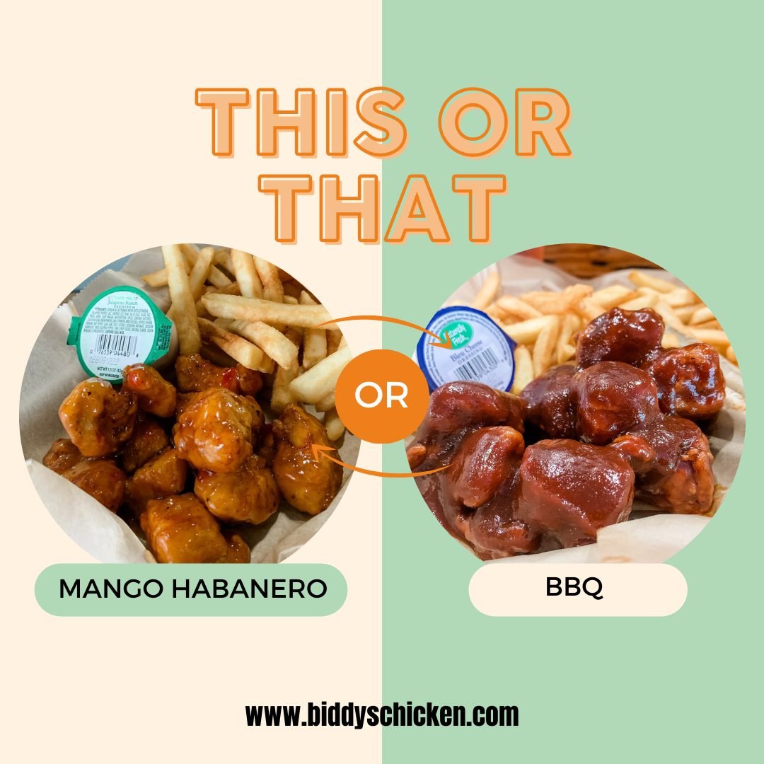 Happy Thursday!!! Let's play a round of &quot;this or that!&quot;
Which sauce are you going with?