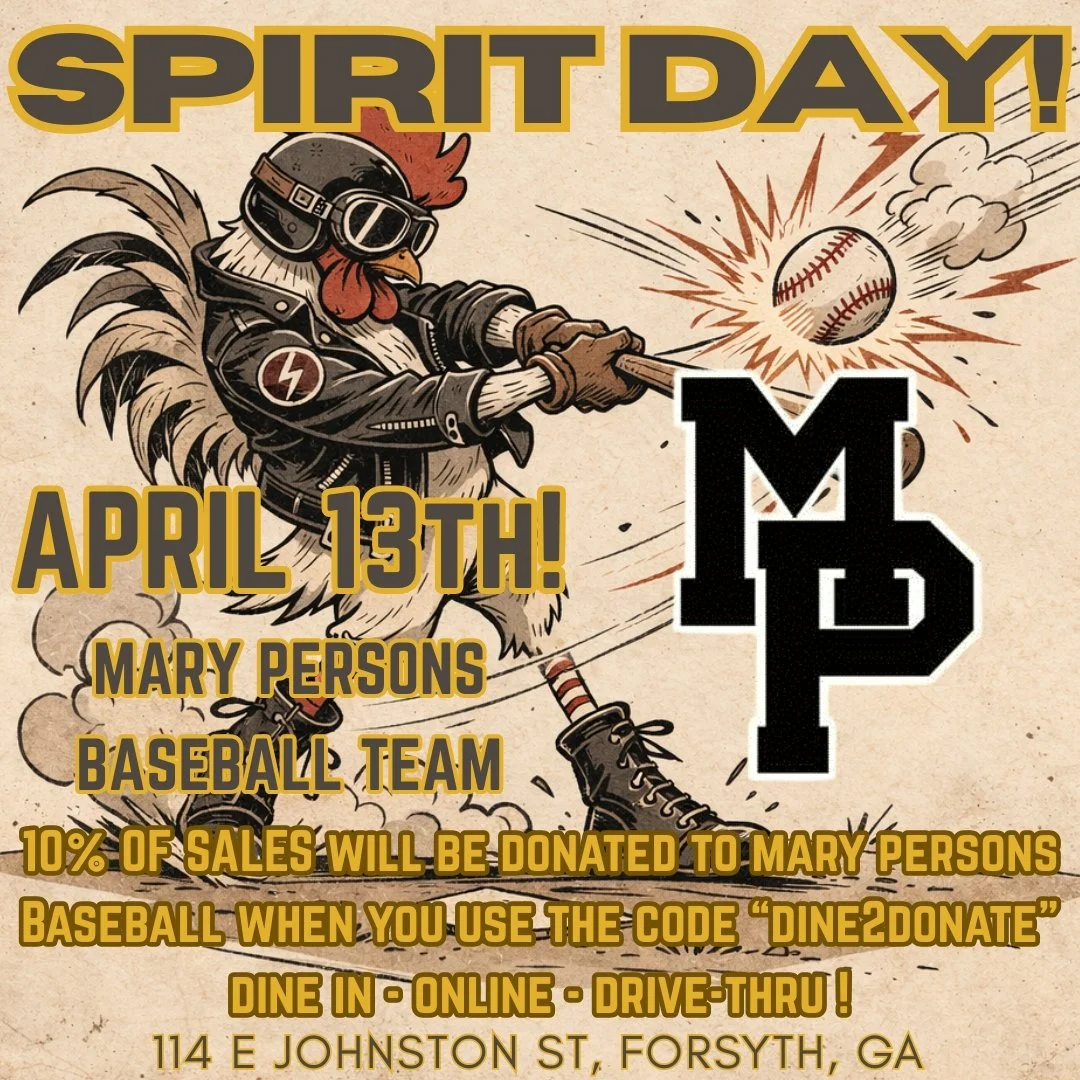 Hey Forsyth! We've got another Spirit Day coming around! Come out and Support the MP Bulldogs Baseball Team April 13th!🔥⚾