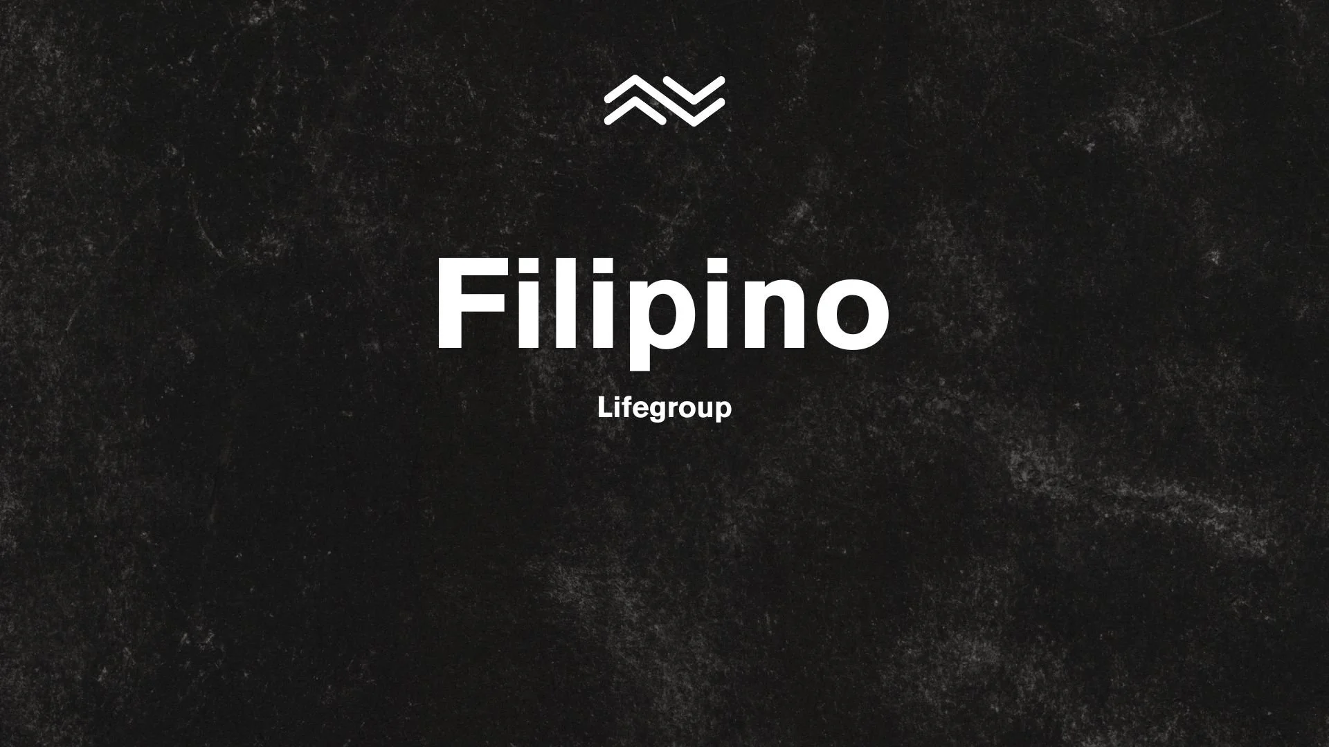 Filipino - Saturday's (biweekly) @ 3pm