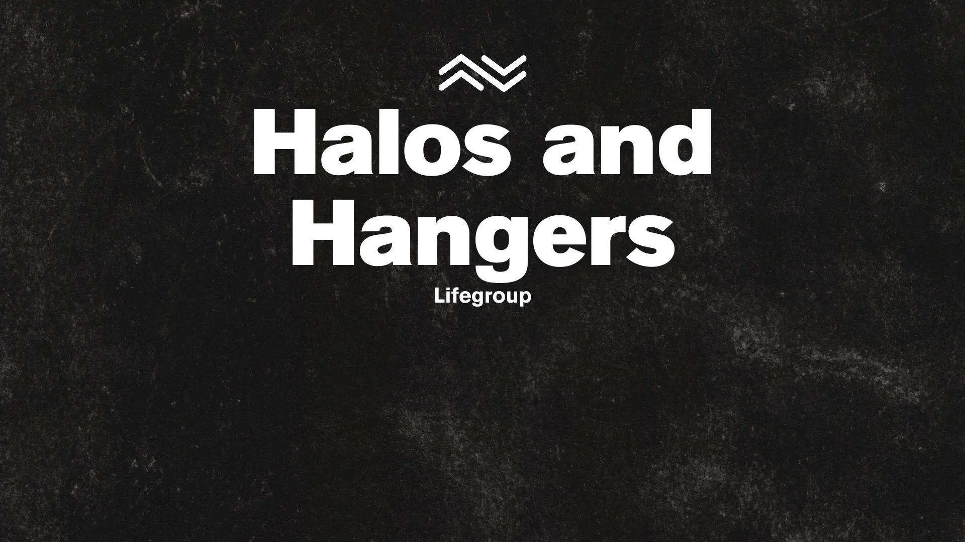 Halos and Hangers