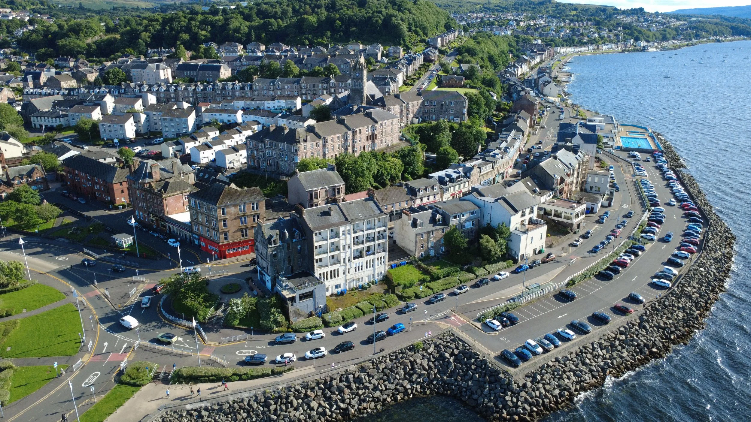 Application Submitted For Pavement Seating Plan For Gourock Venue