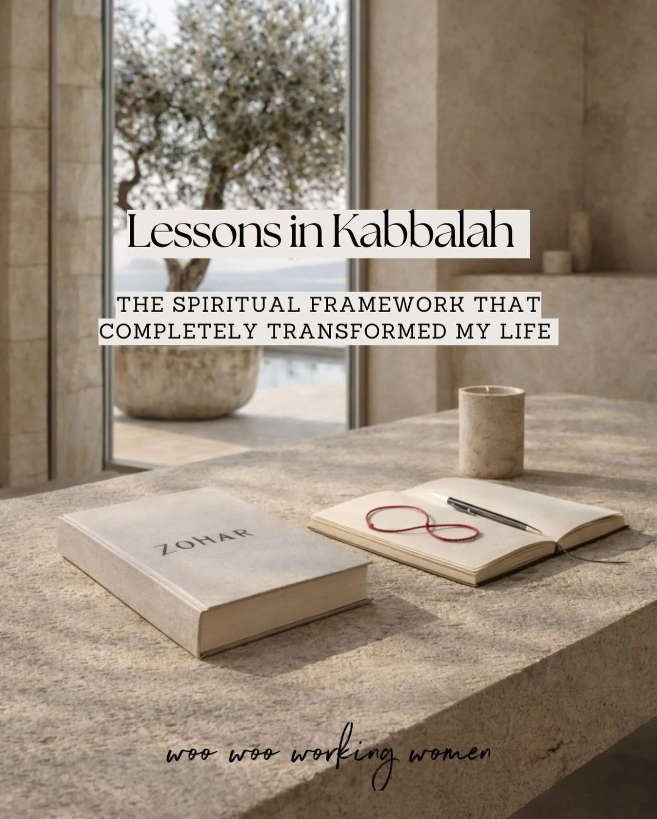 I&rsquo;ve learned that the teachings meant for you don&rsquo;t arrive early or late. They arrive precisely on time.

Kabbalah entered my life during a season of profound change, and it has quietly become one of the most meaningful frameworks I&rsquo