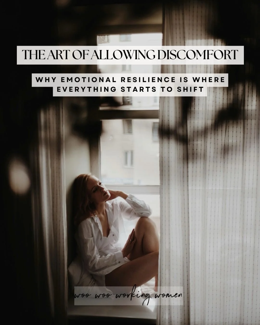 I&rsquo;ve been thinking about discomfort a lot lately, mostly because I&rsquo;ve realized I have a very selective relationship with it.

When it&rsquo;s physical, I&rsquo;m great. I&rsquo;ll wake up early for a workout I don&rsquo;t feel like doing,