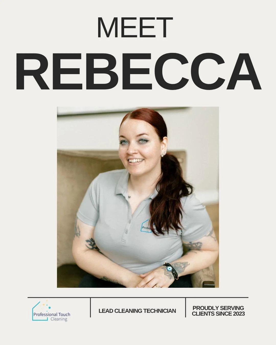 ✨ Meet the Team Monday ✨

Say hello to Rebecca, one of our amazing Team Leads! 💙

Rebecca loves bringing a home to life with thoughtful touches&mdash;especially when it comes to making beds look beautiful and creating fun, welcoming spaces for kids.