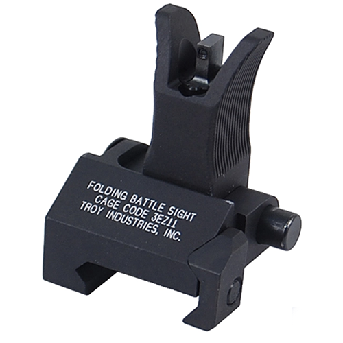 Troy Folding M4 Front Tritium Sight Black FBSFMBT01