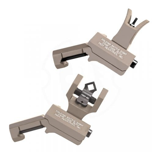 812441020369 Offset Sight Set, M4 Front and Dioptic Rear -FDE
