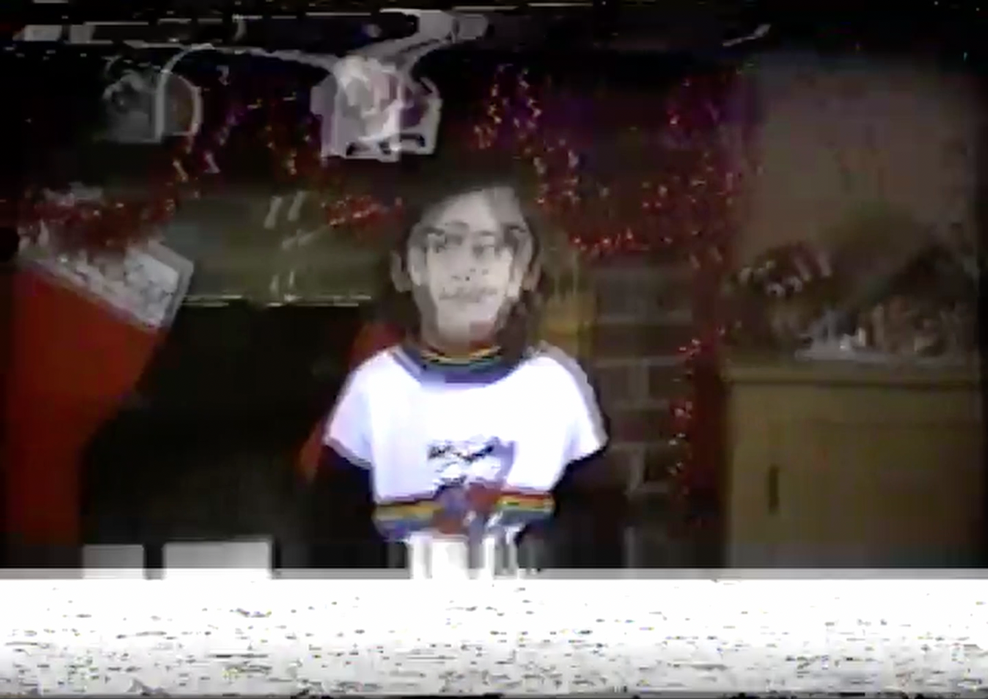 Through your eyes, I see more clearly (still), video from archival footage, single-channel projection, 2024