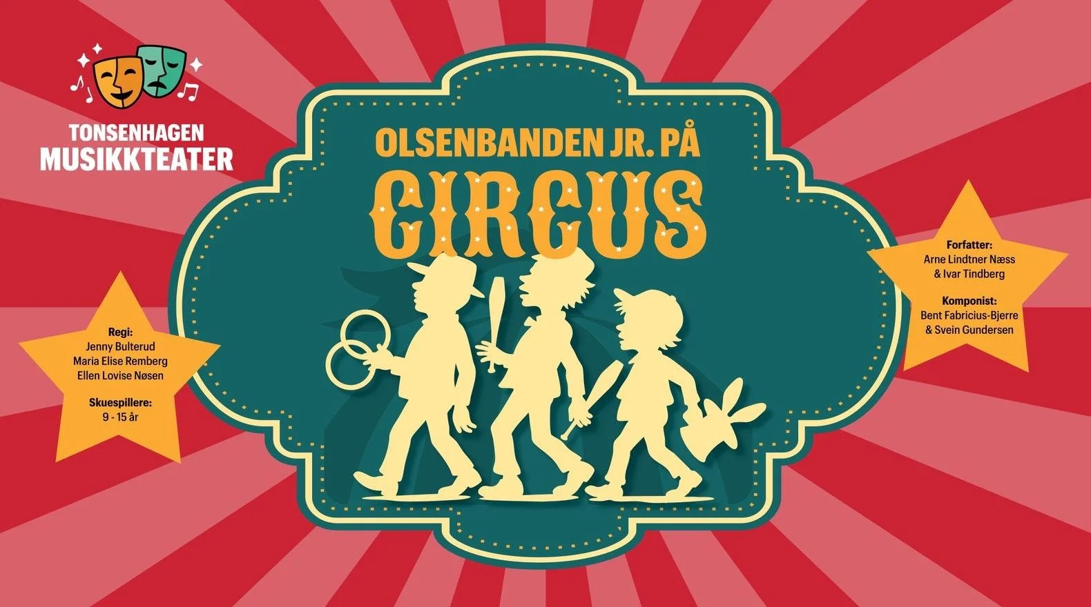 Tonsenhagen Musikkteater: Olsenbanden Jr. på sirkus