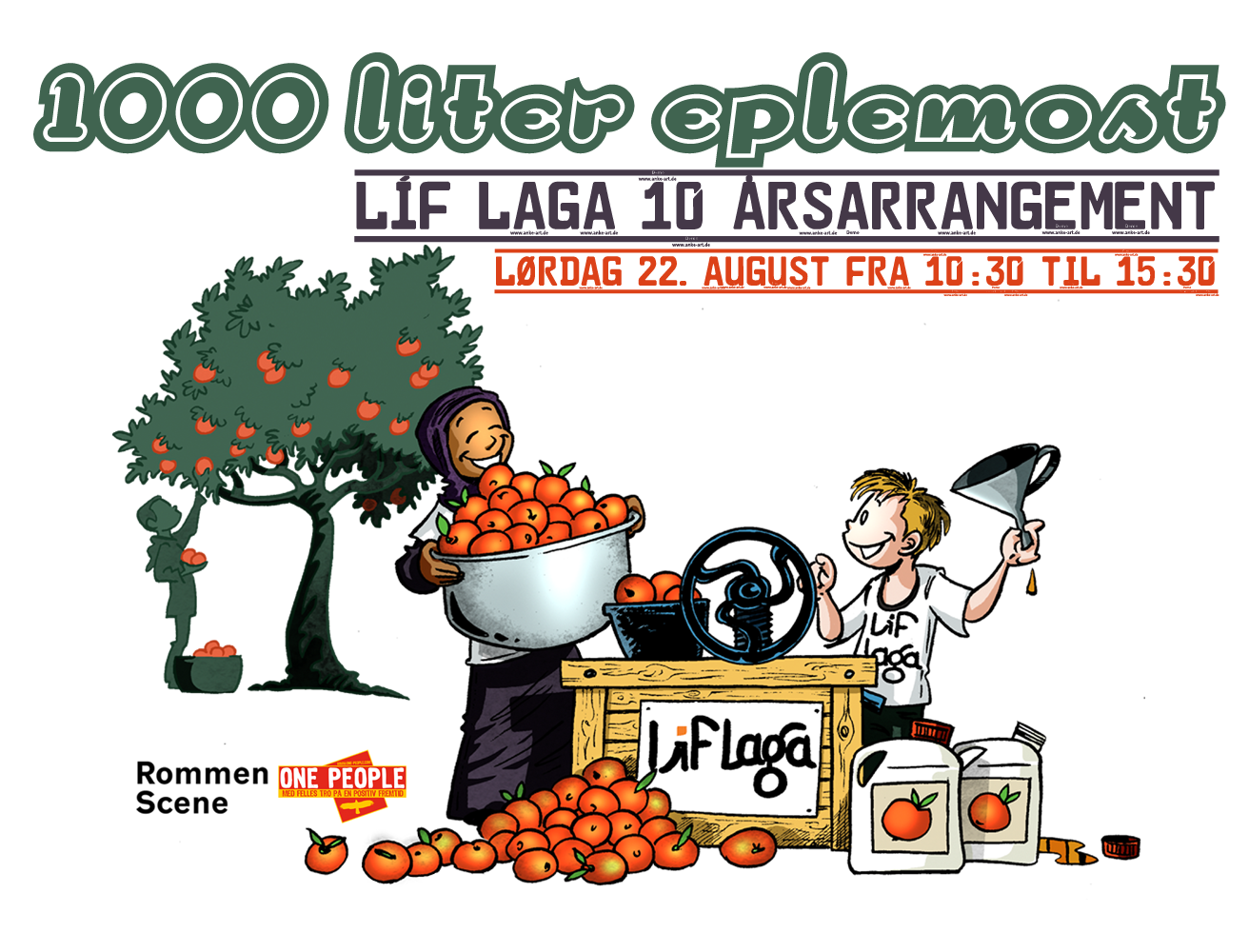 Lif Laga 10år - “1000 liter eplemost”