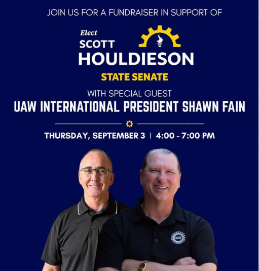 Scott Houldieson for Senate Fundraiser w/ Shawn Fain