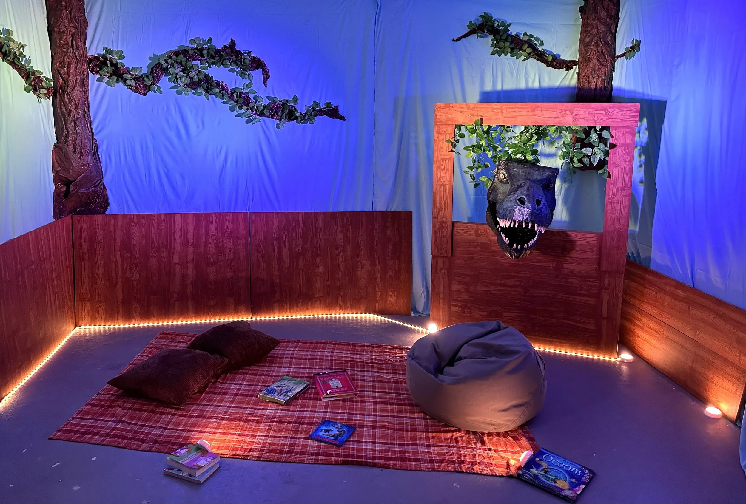 02.	Magic Tree House Installation, 12 ft x 5ft, 2023 
