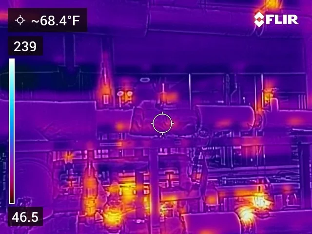 thermal testing steam system