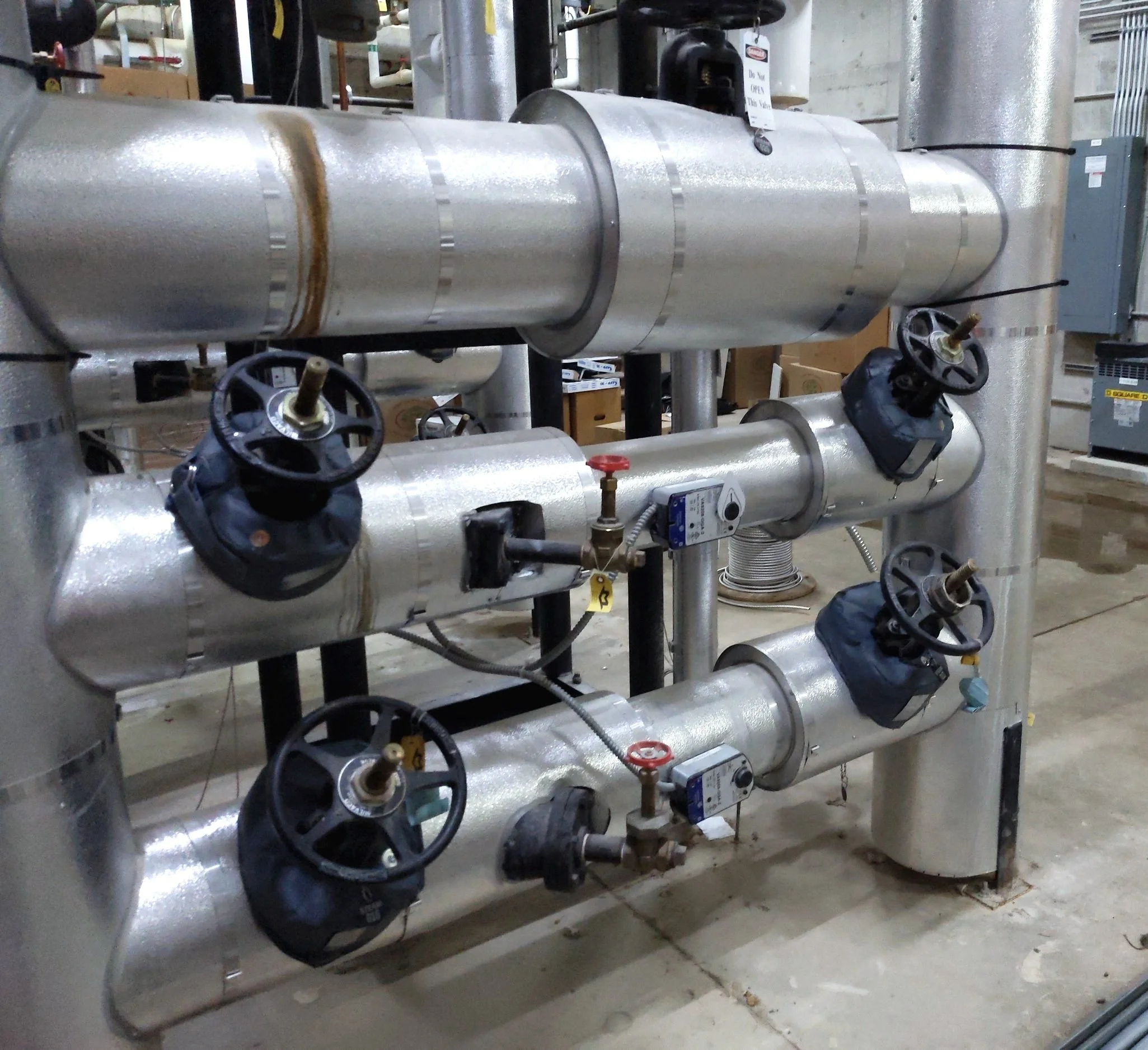 Steam System Insulation lowers emissions RICs