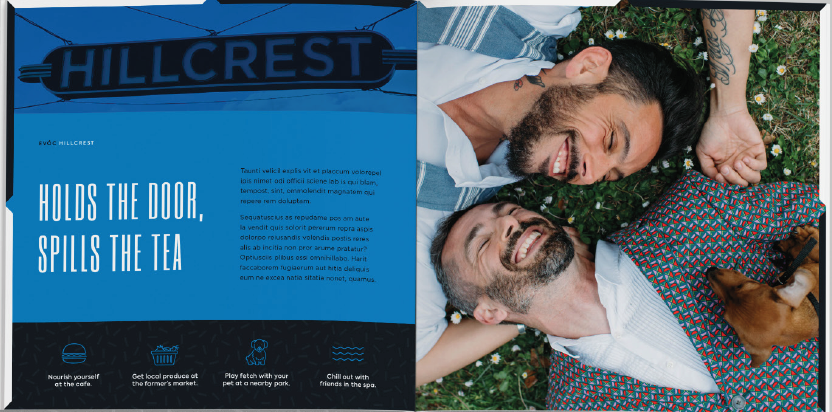 Holds the door, spills the tea