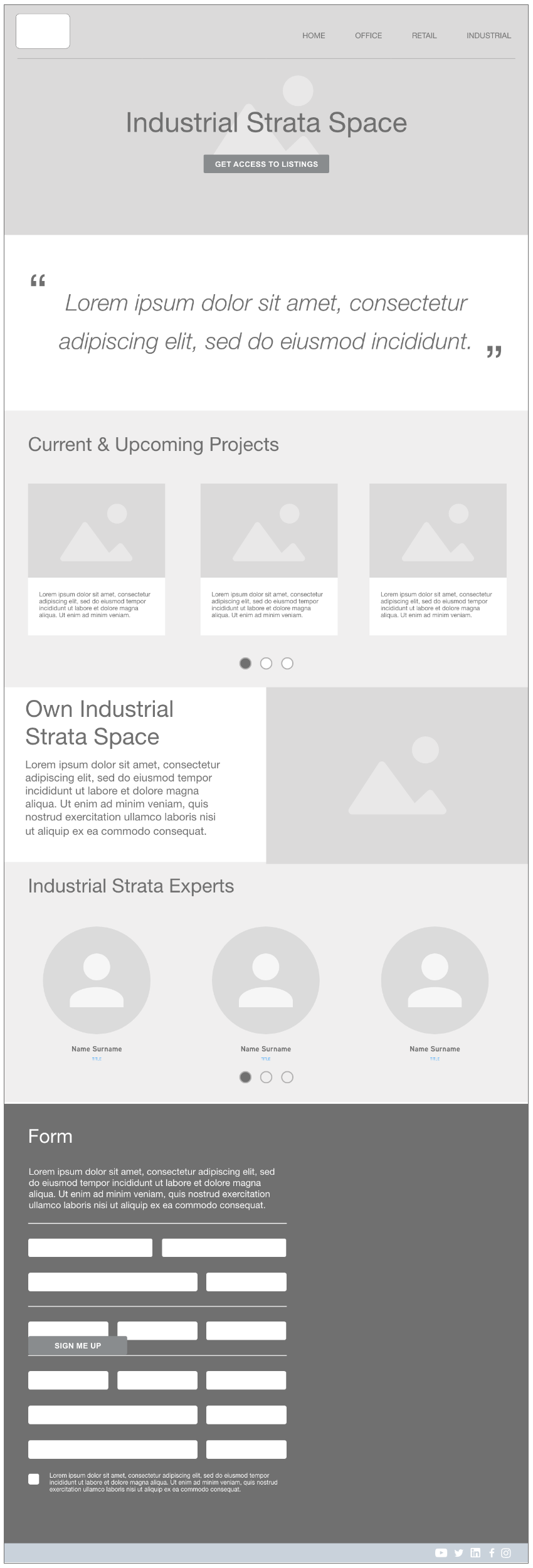 Typical Service Page