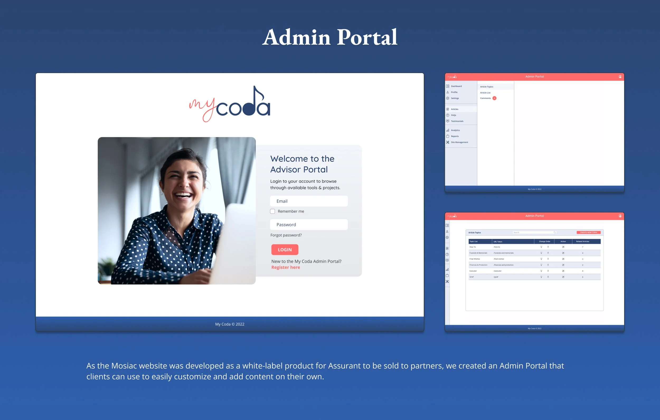 Admin Portal
