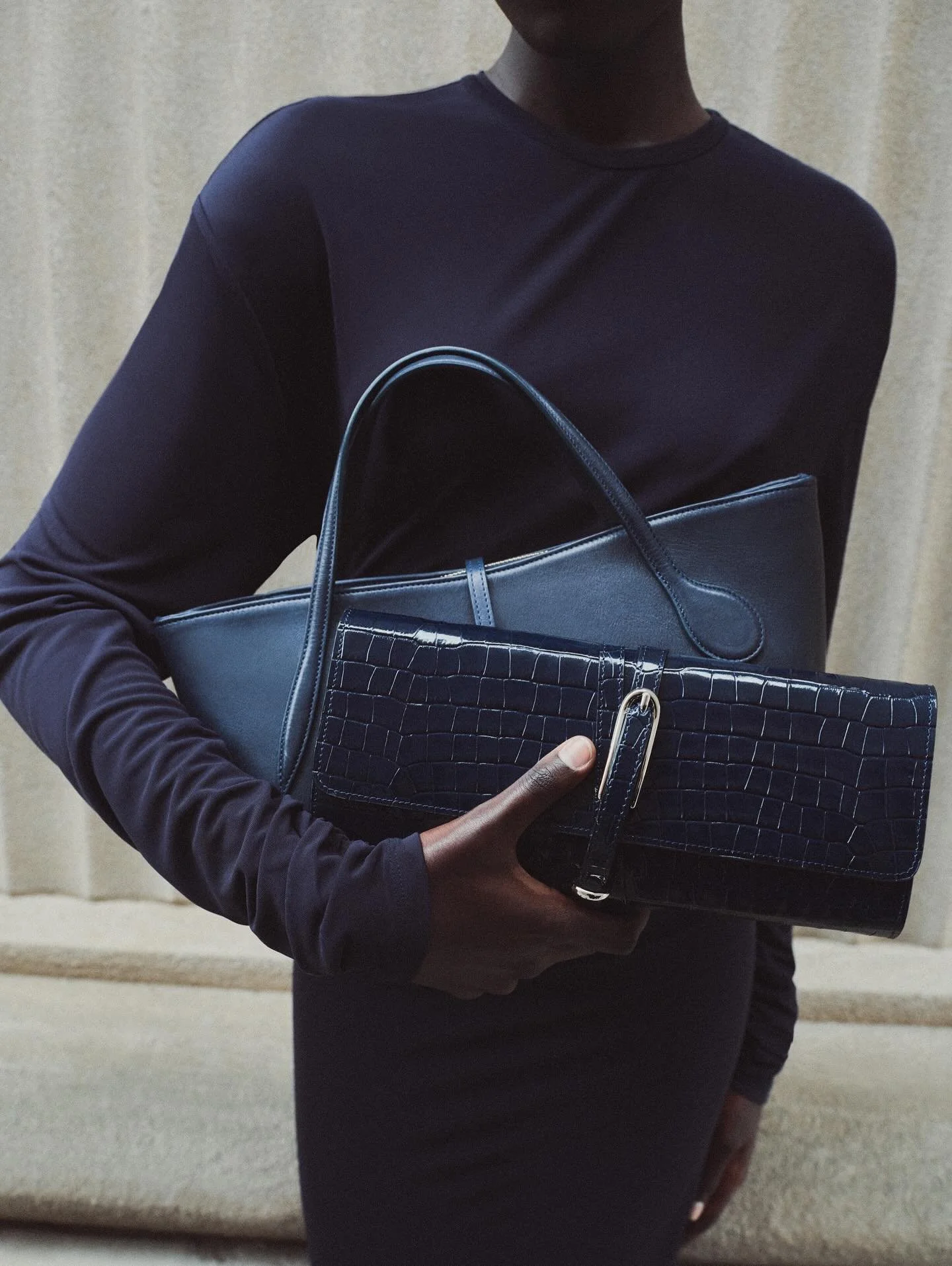 Navy monochrome @littleliffner AW25