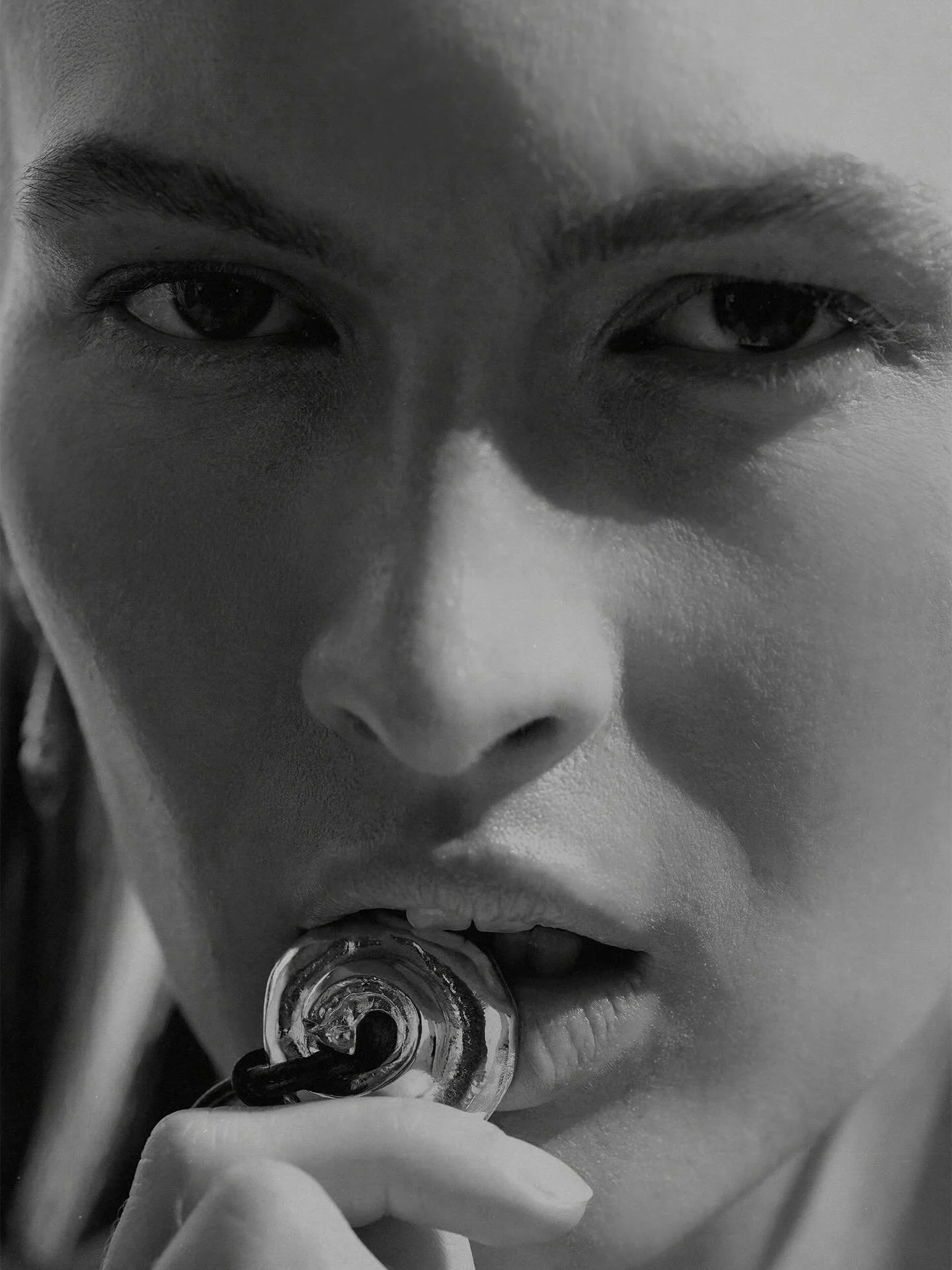 Inspired by summers at the Pacific &mdash; shells, sea glass, the pull of waves &mdash; the collection balances raw energy with refined craft. 

Tumbled Shell on Cord &mdash; Sterling silver on leather
@lorenstewart SS/26 captured by @jennasaraco