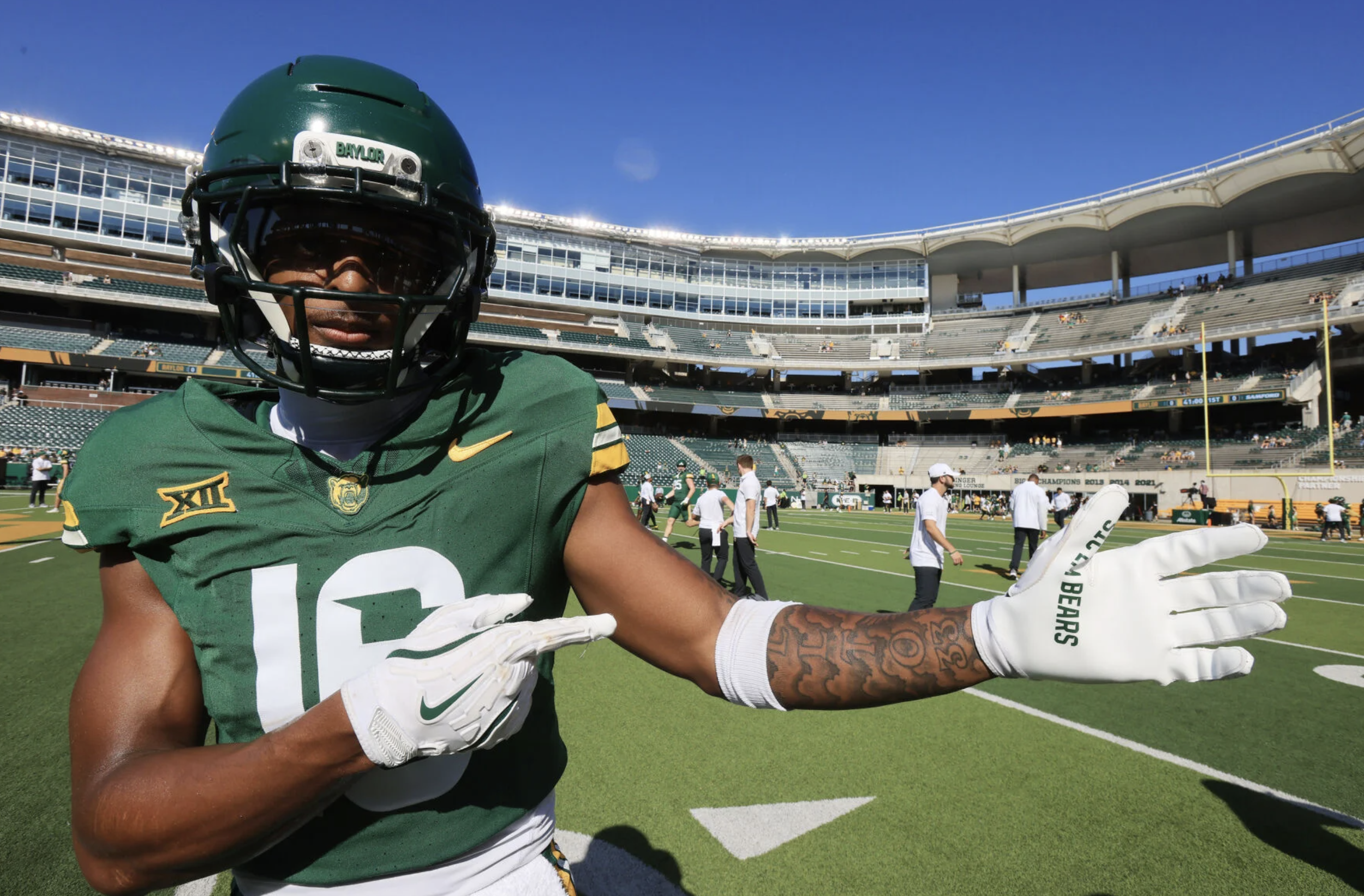 Taking advantage of his opportunity: Baylor's Kobe Prentice playing to remember late brother