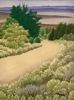 "Just Before the Rain", San Cristobal, NM, Pastel, 2008
Image Size: 24" x 18"/ Frame OD: 29.5" x 19.5"