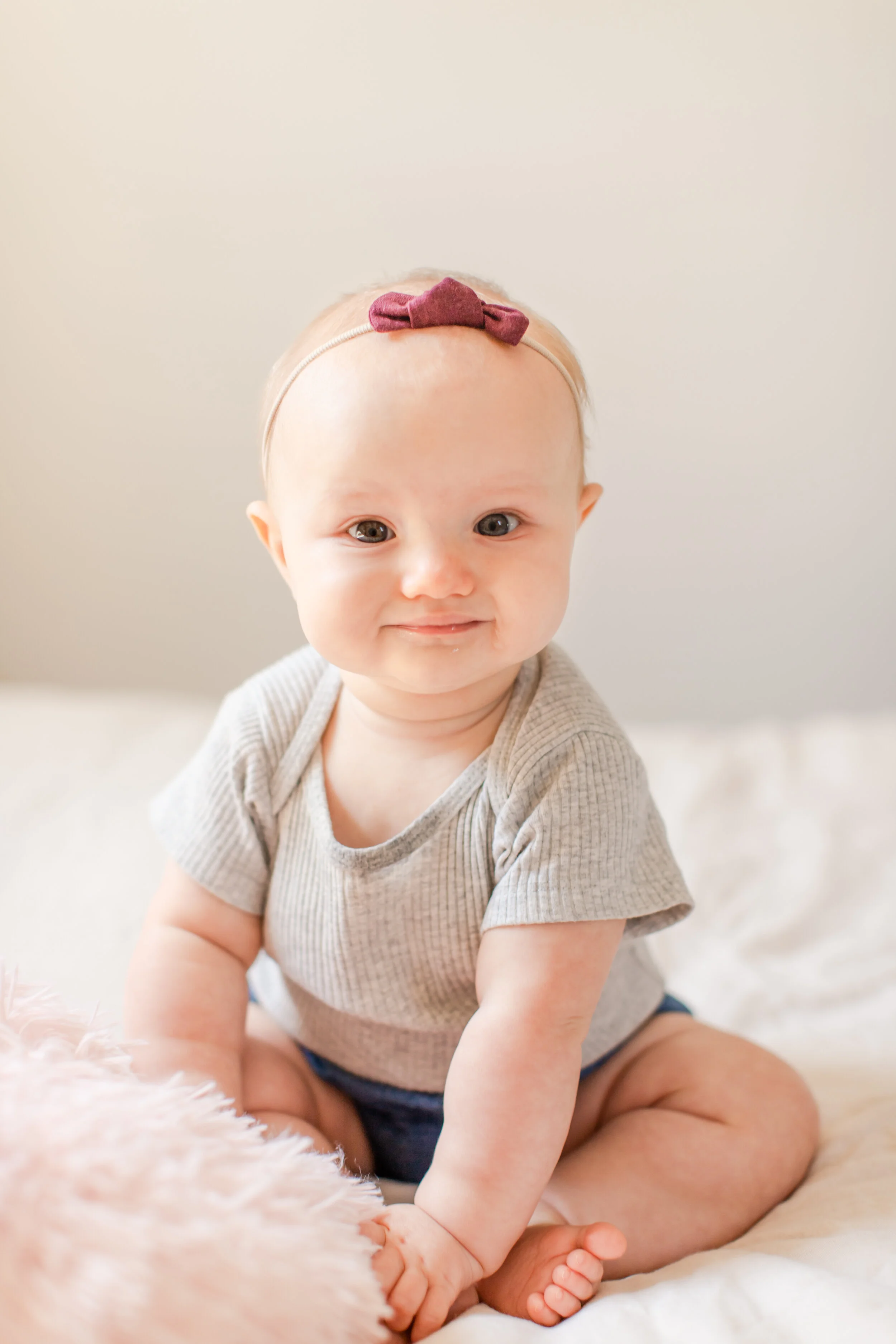 Baby Clara, Six Months Old.